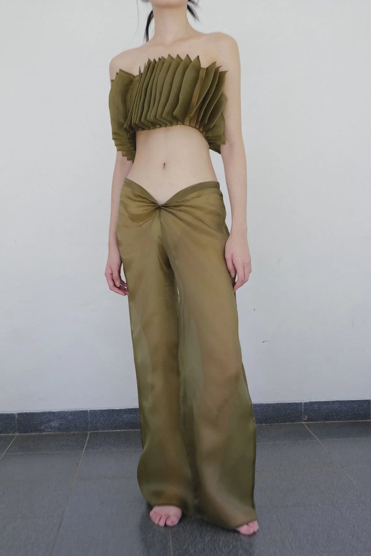 SAYA | Shilla - Sheer Pants