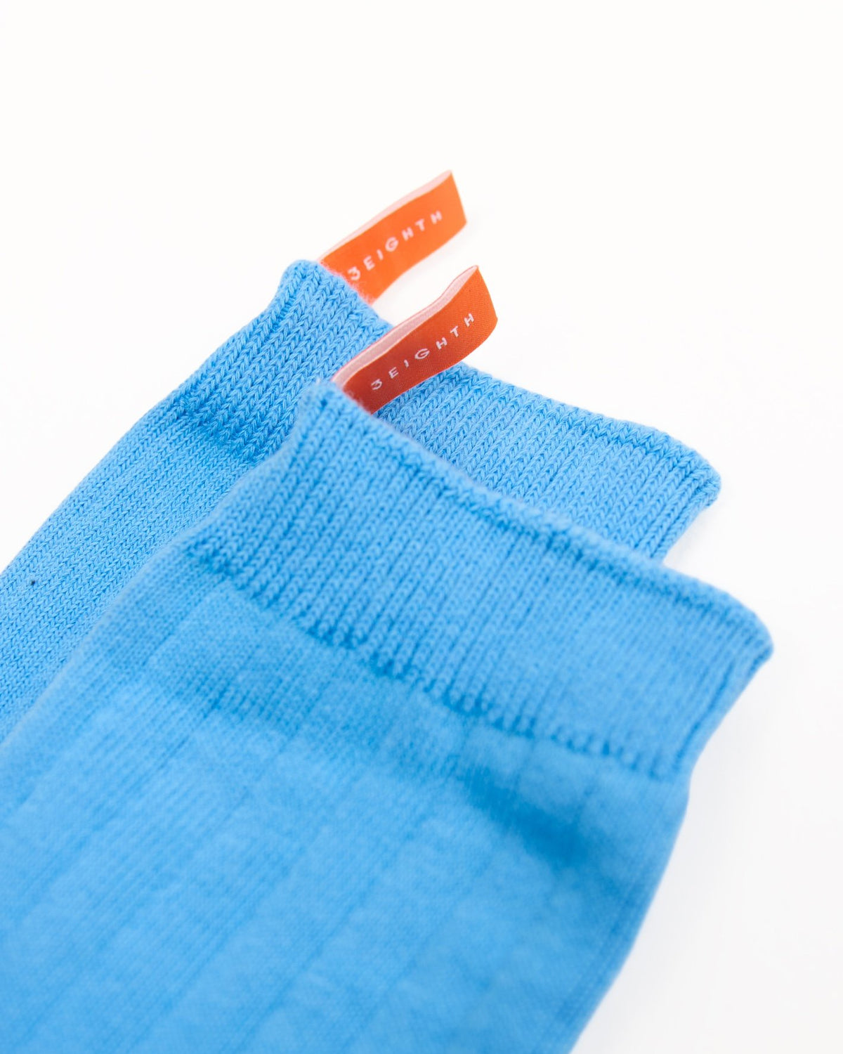 3EIGHTH | Tab Crew Socks in Azure Blue