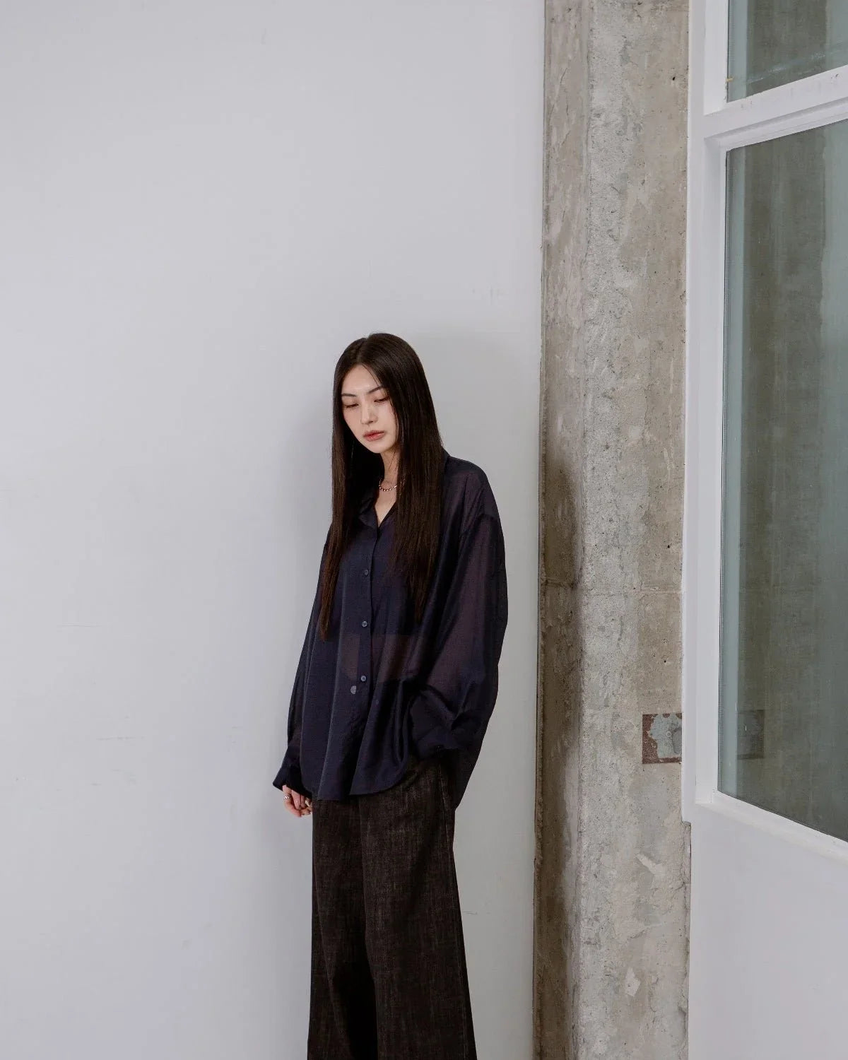 SAERO COLLECTIVE | Myeonsa Denim Jeans | Midnight Black