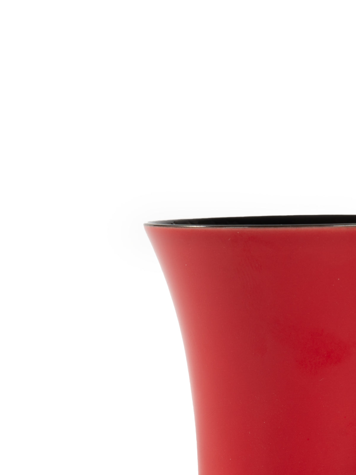 CRAFILAB | Vermilion Red & Round Handle Teacup