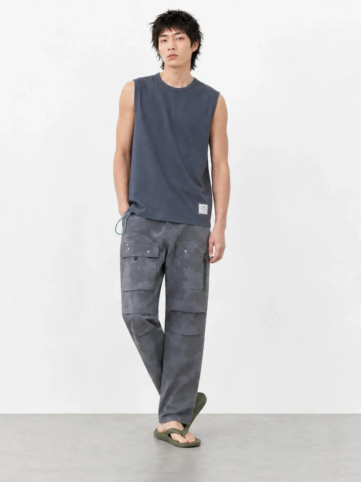 SPARROW GREEN | VICTOR Vest Top