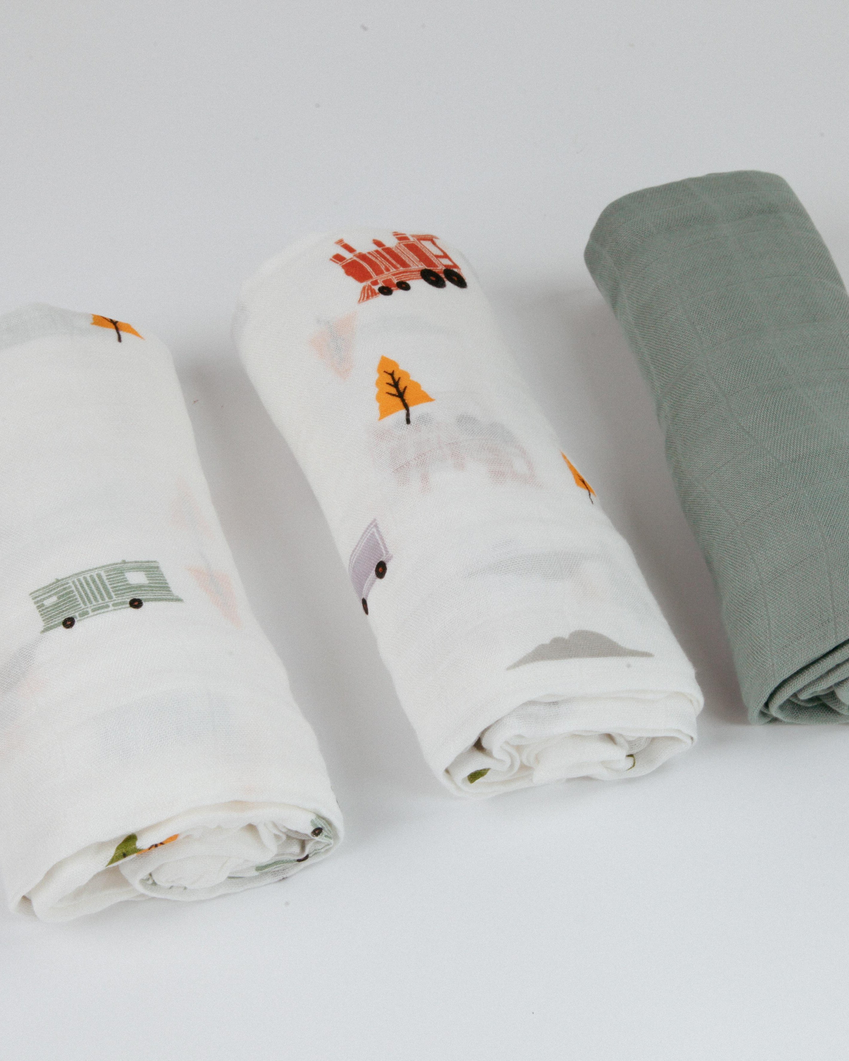 LITTLE REI | LRE Bamboo Swaddle 3PC