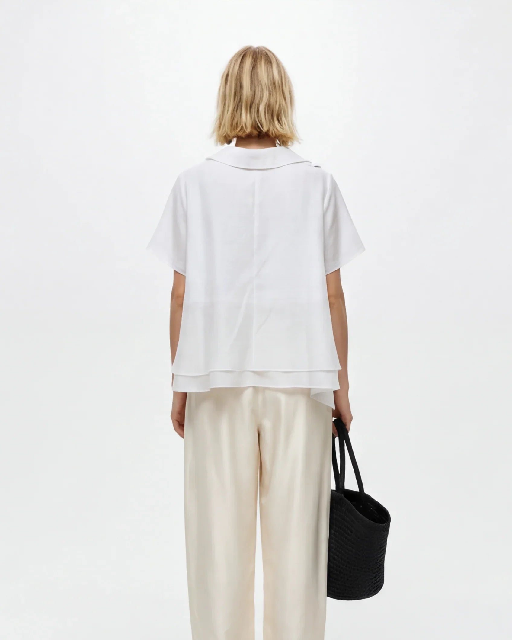 LAYERPLAN | Isle Luster Cotton Drawstring Trousers