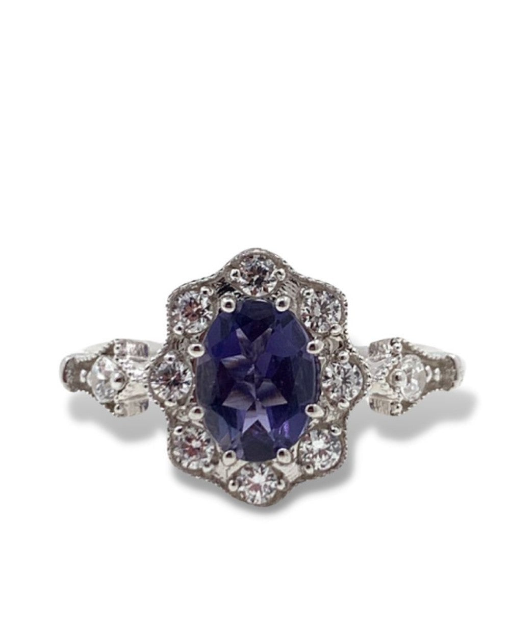 CREATIVE JEWELLERY STUDIO | Peranakan Iolite Ring by Flin Lee