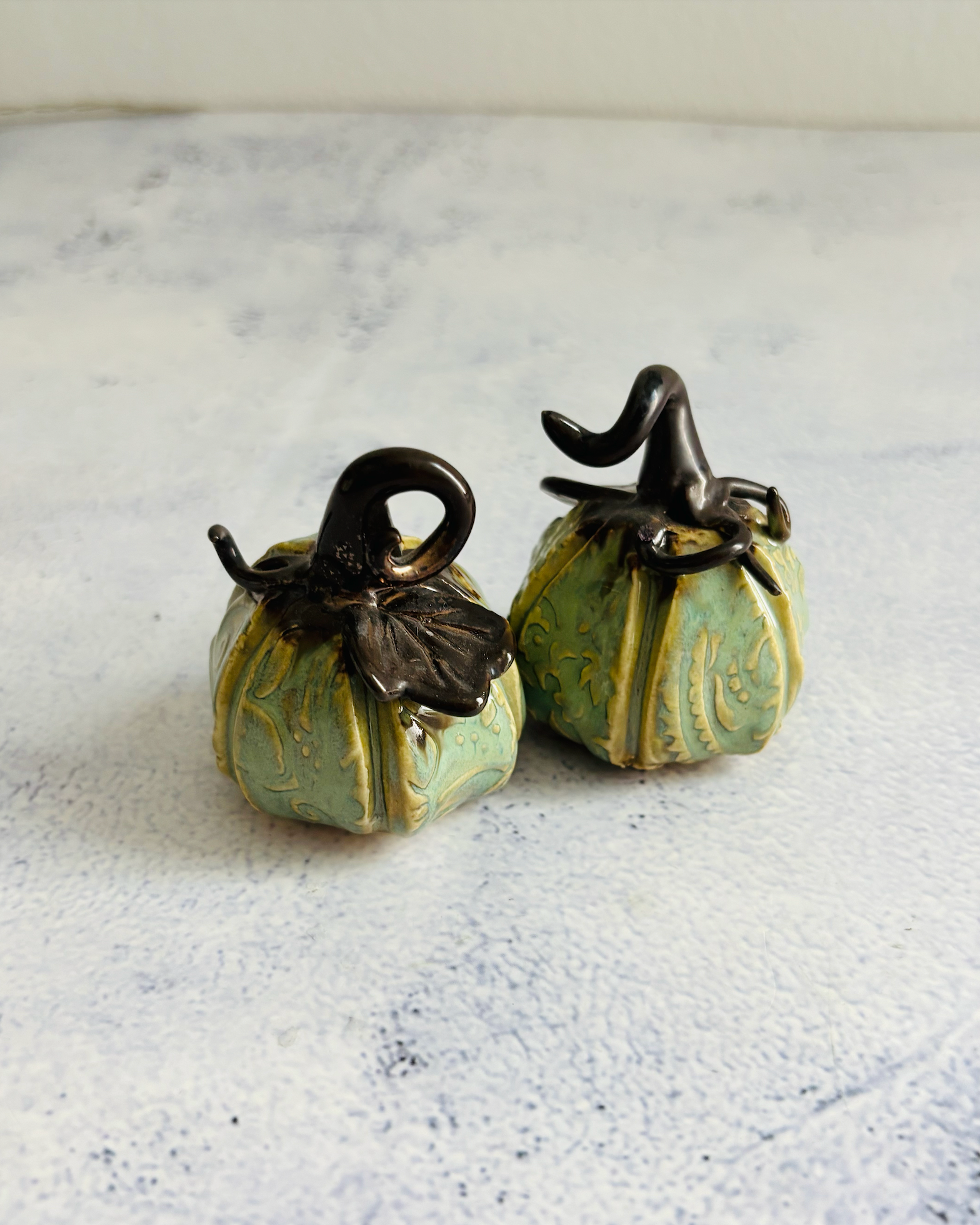 CERAMIC BY JAS | Handmade Ceramic Pumpkin Décor S