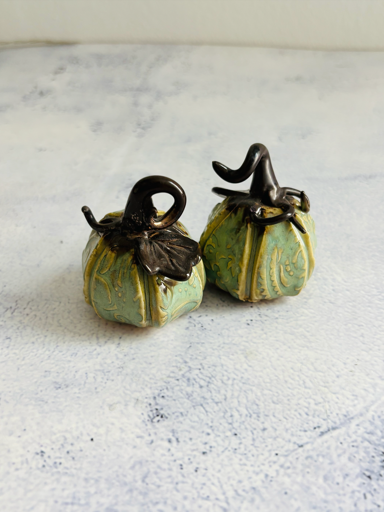 CERAMIC BY JAS | Handmade Ceramic Pumpkin Décor S