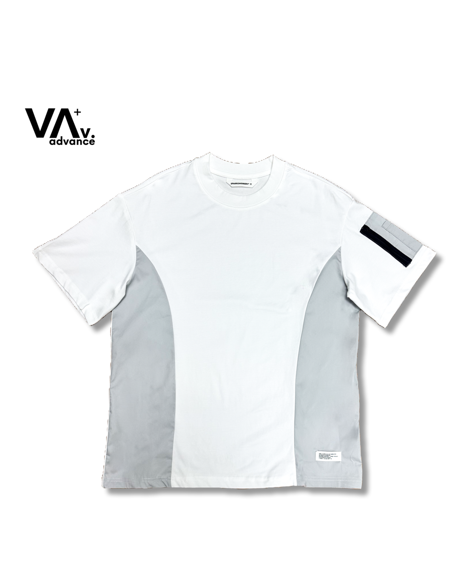 SPARROW GREEN | SCOTT T-shirt - White