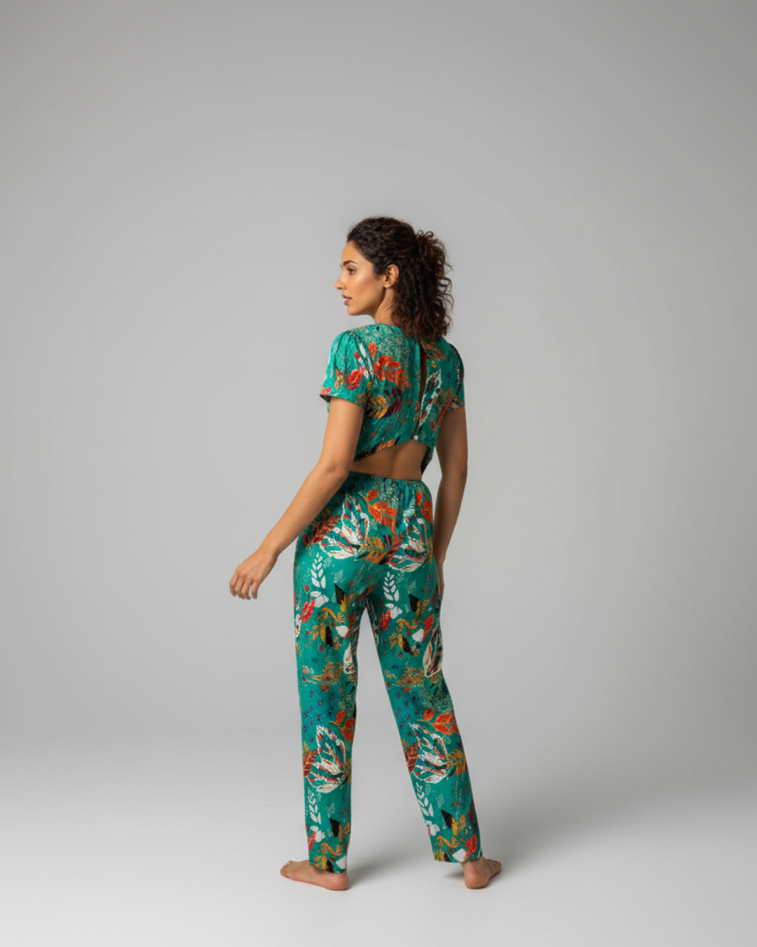 NIMBU | Moana Eden Garden Women's Jumpsuit in Cotton