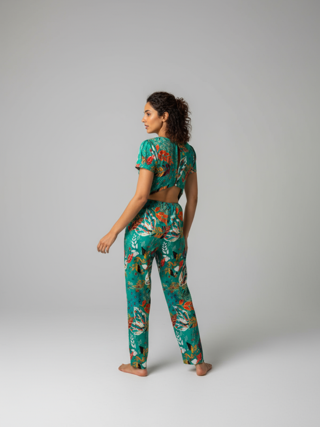 NIMBU | Moana Eden Garden Women's Jumpsuit in Cotton