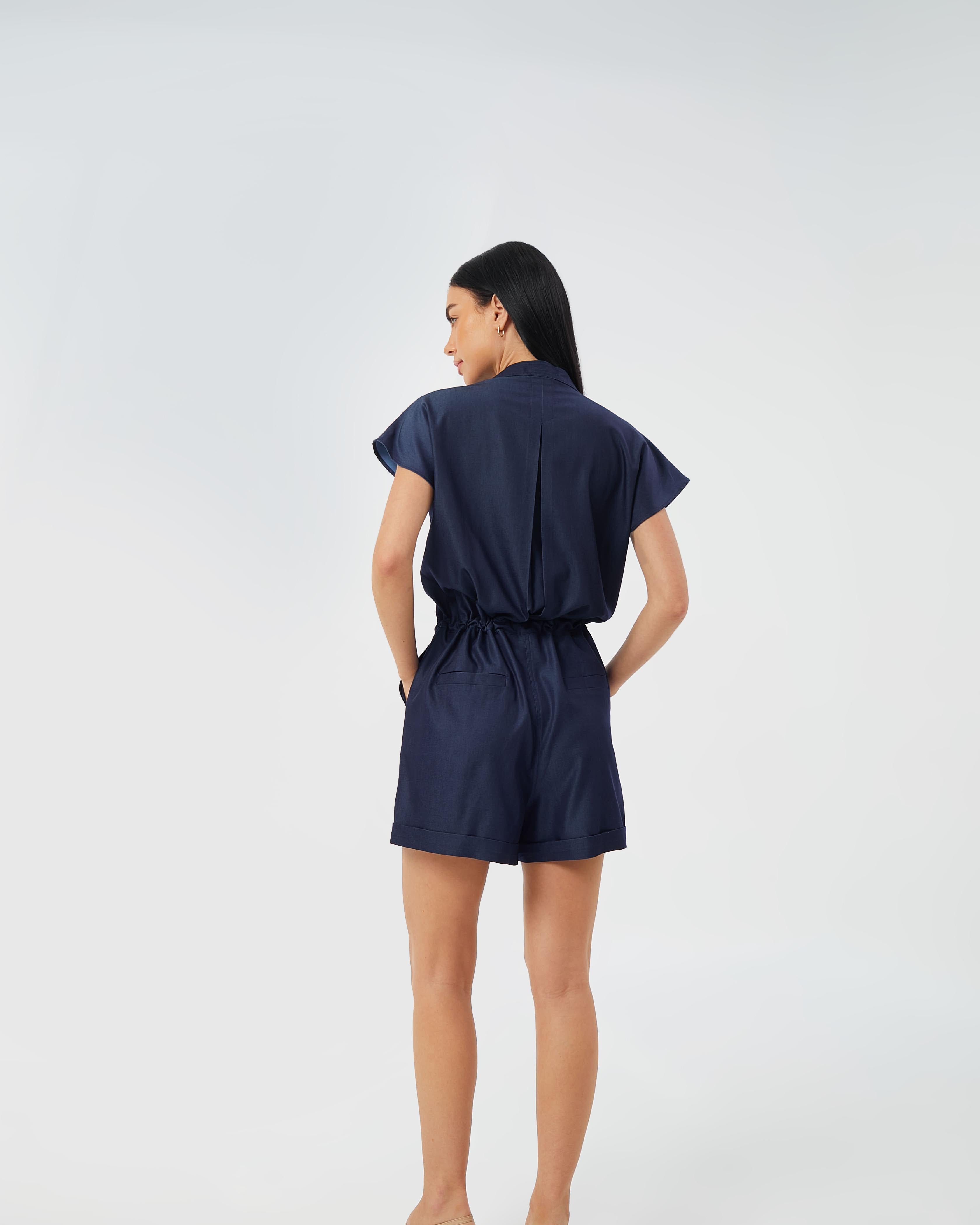 CAELI ECO LUXE | Cinched Romper