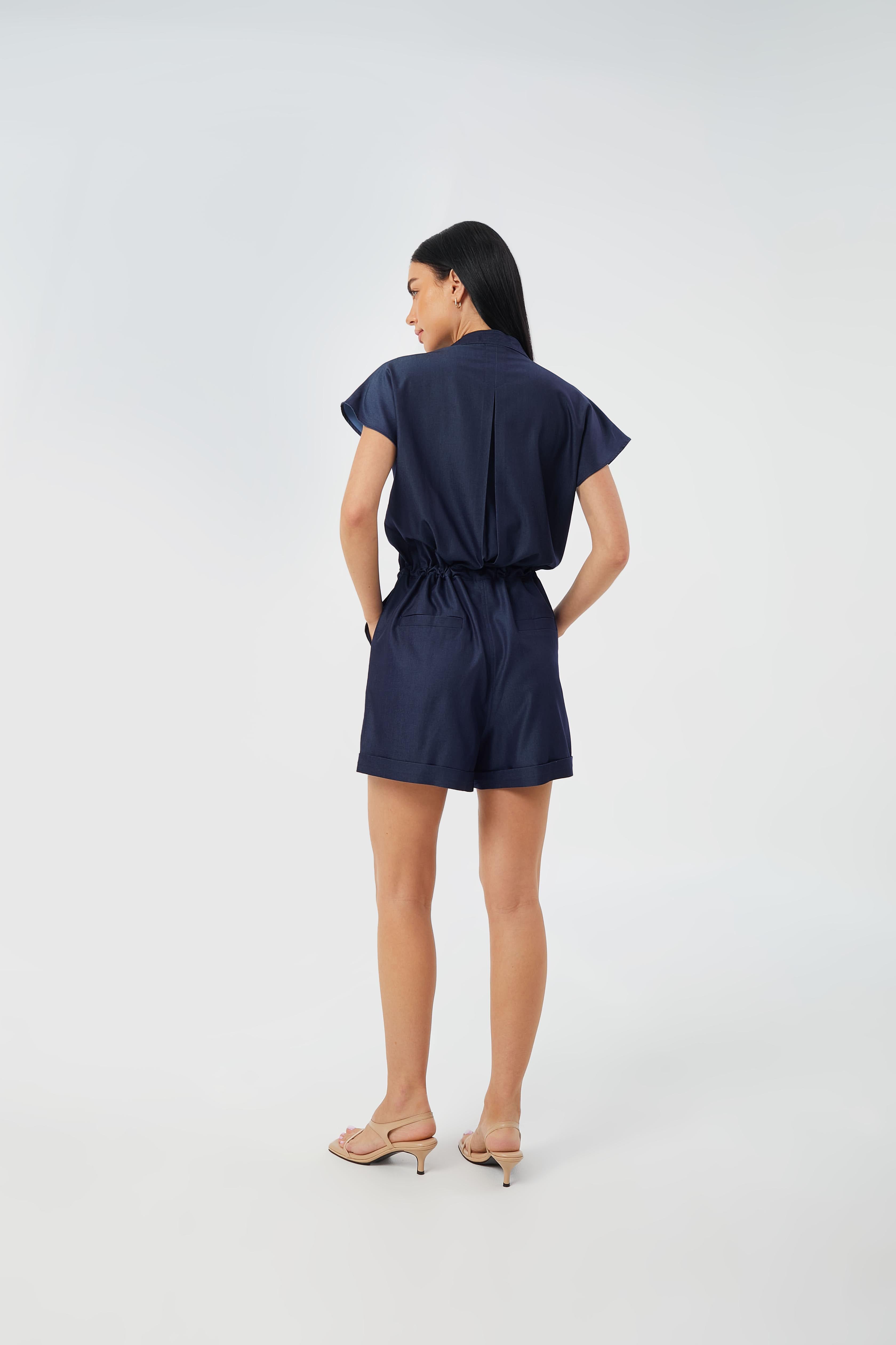 CAELI ECO LUXE | Cinched Romper