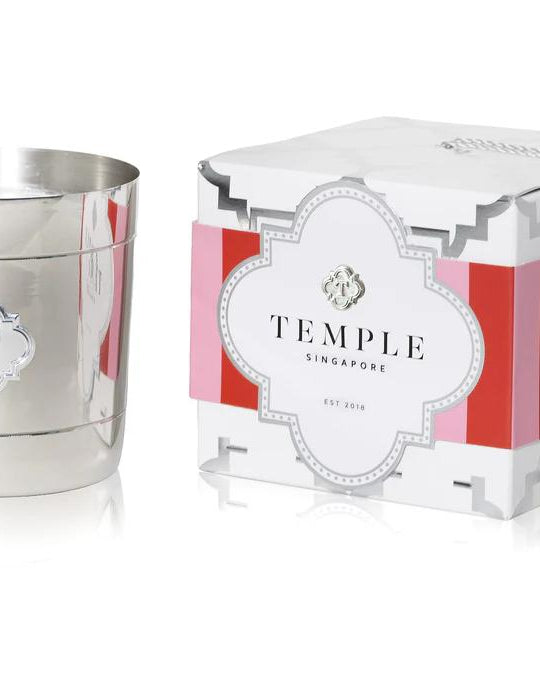 TEMPLE CANDLES | Christmas Candle, Silver