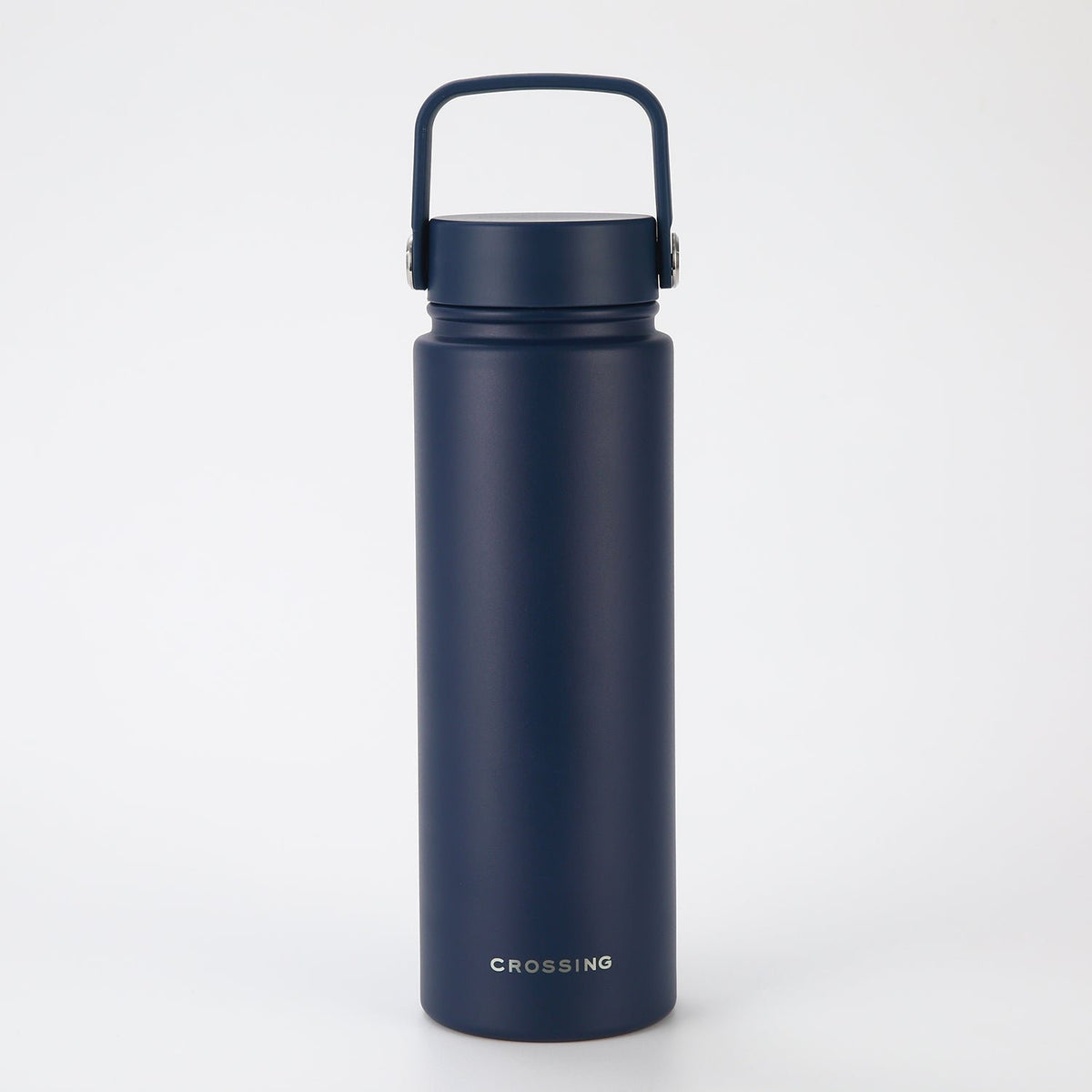 CROSSING | 720ml Urban Ceramic S/S Insulated Flat Cap Bottle With Handle