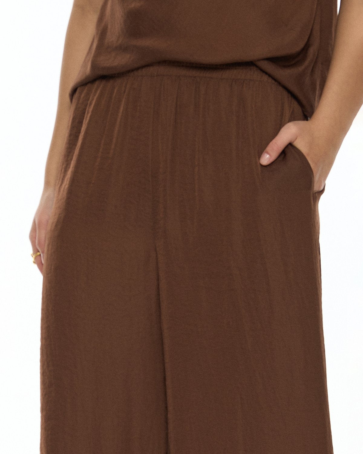 DRESSINGPAULA | Elastic High Waist Pants