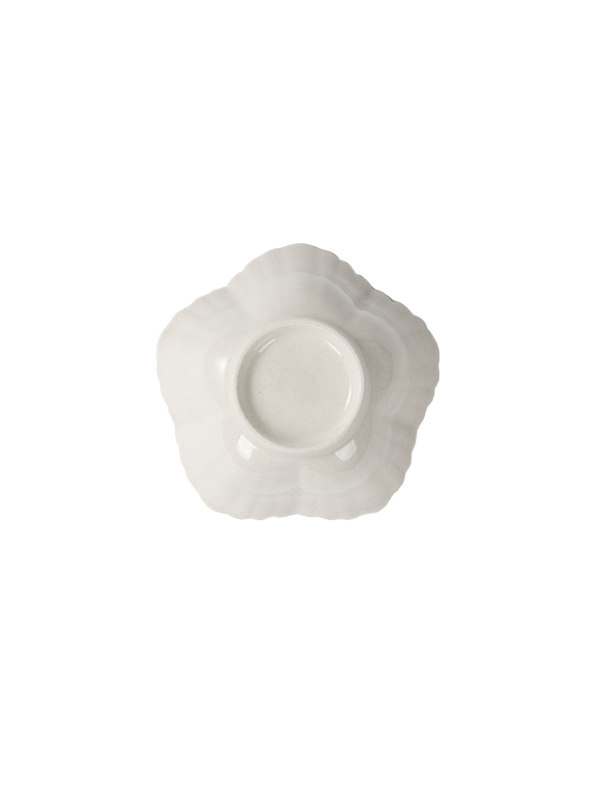 CRAFILAB | Ash Gray & Floral Edge Teacup