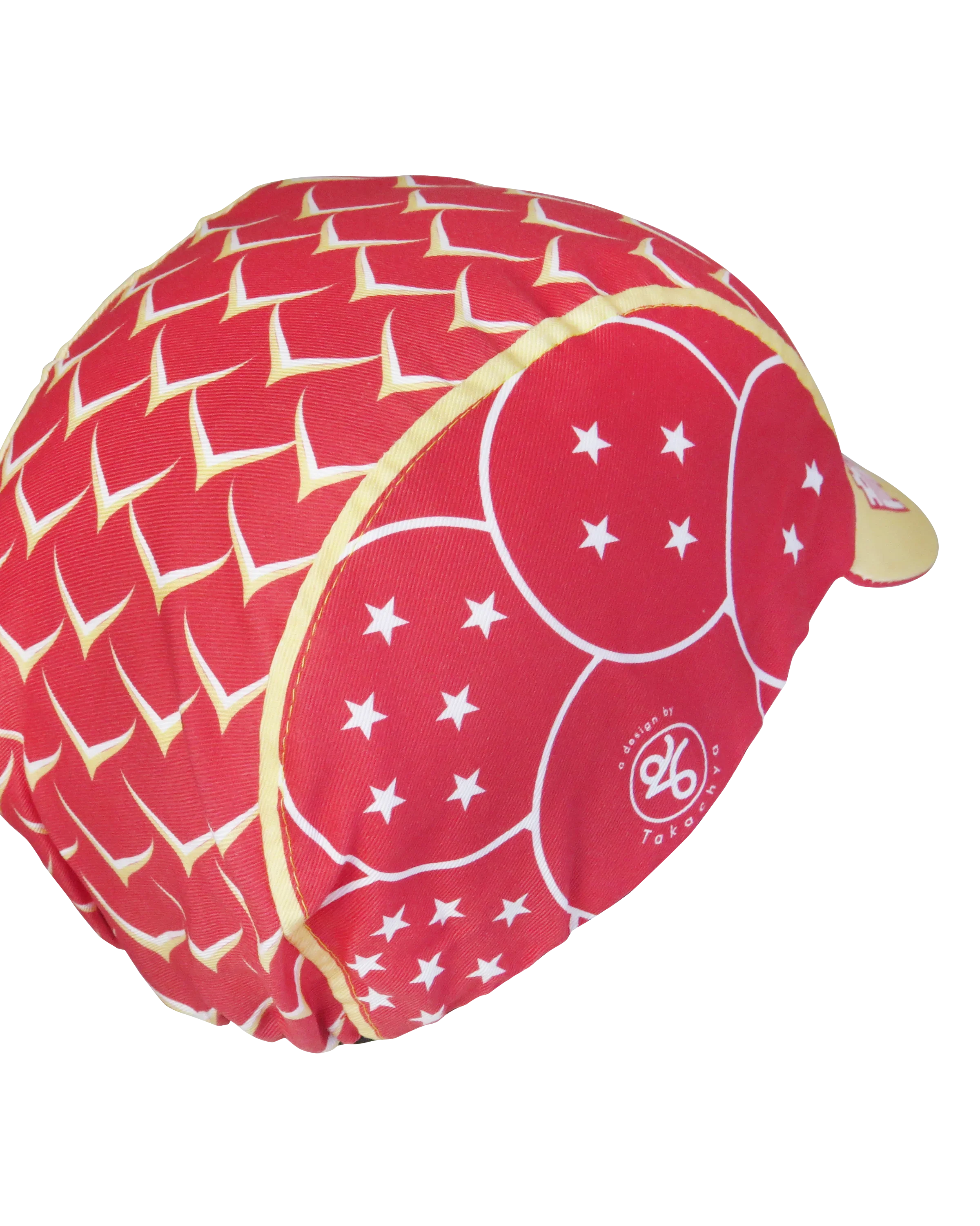 A DESIGN BY TAKACHYA | Cycling Cap - DragonfruitZ Auspicious Red