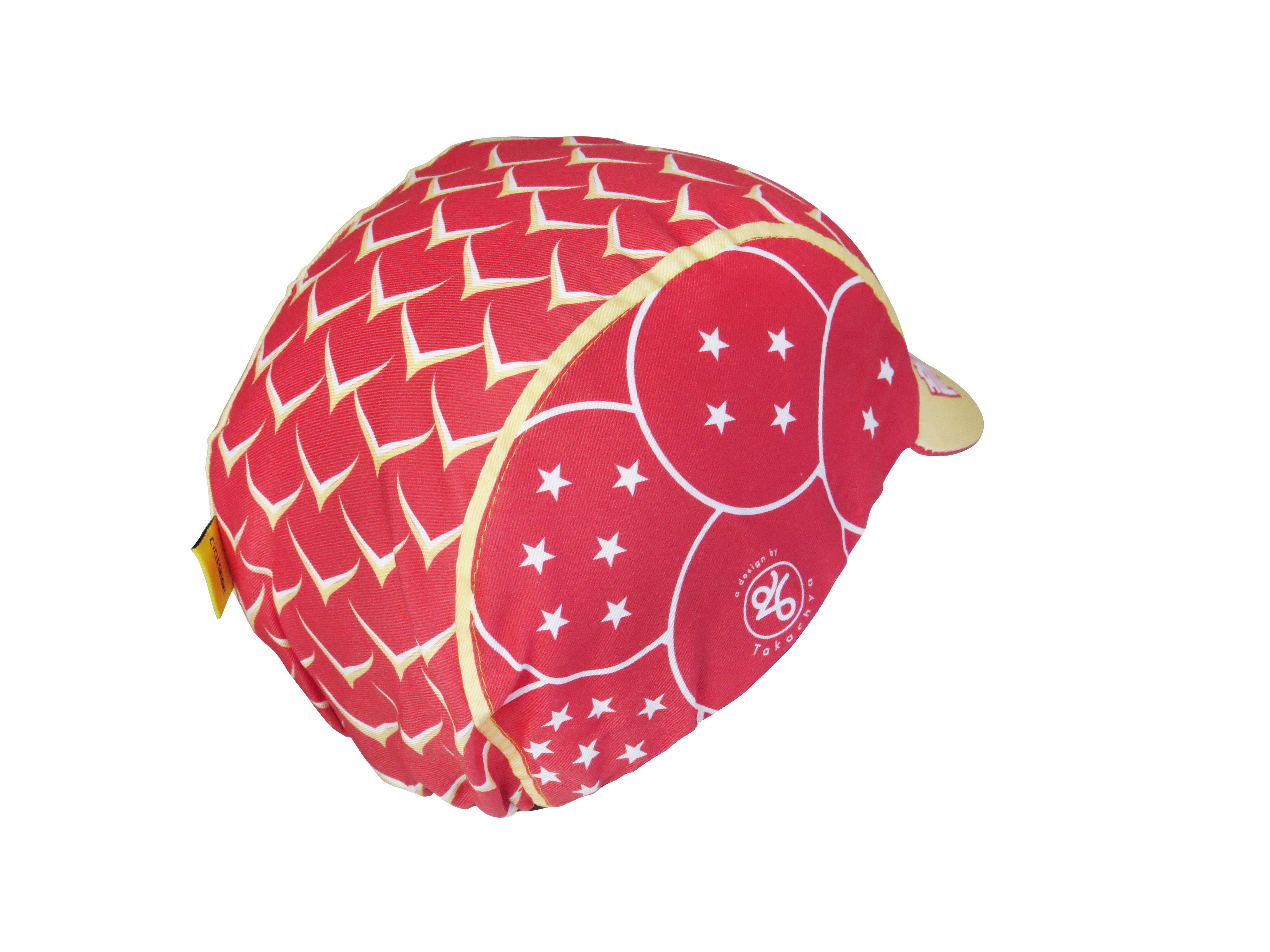 A DESIGN BY TAKACHYA | Cycling Cap - DragonfruitZ Auspicious Red