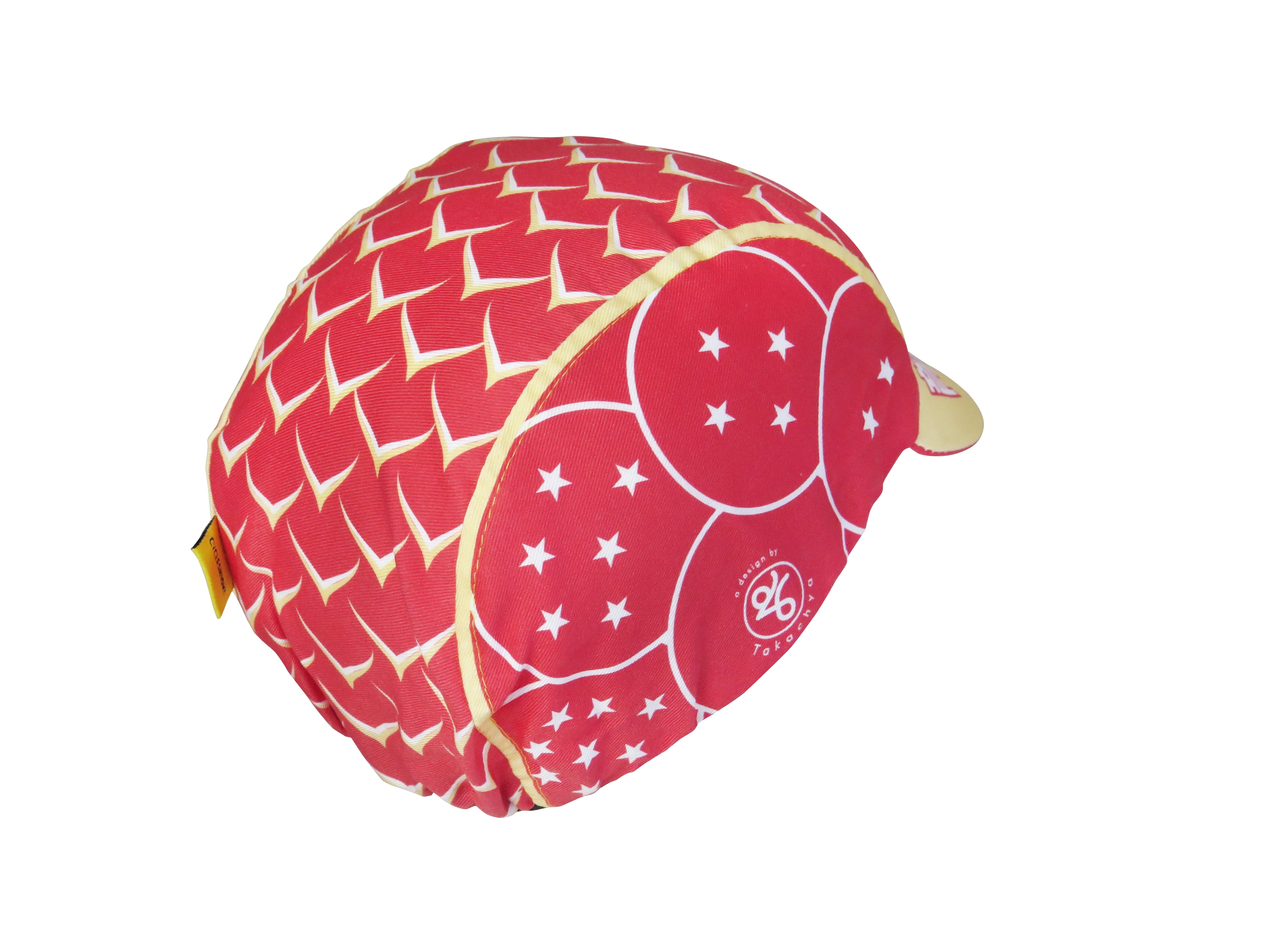 A DESIGN BY TAKACHYA | Cycling Cap - DragonfruitZ Auspicious Red