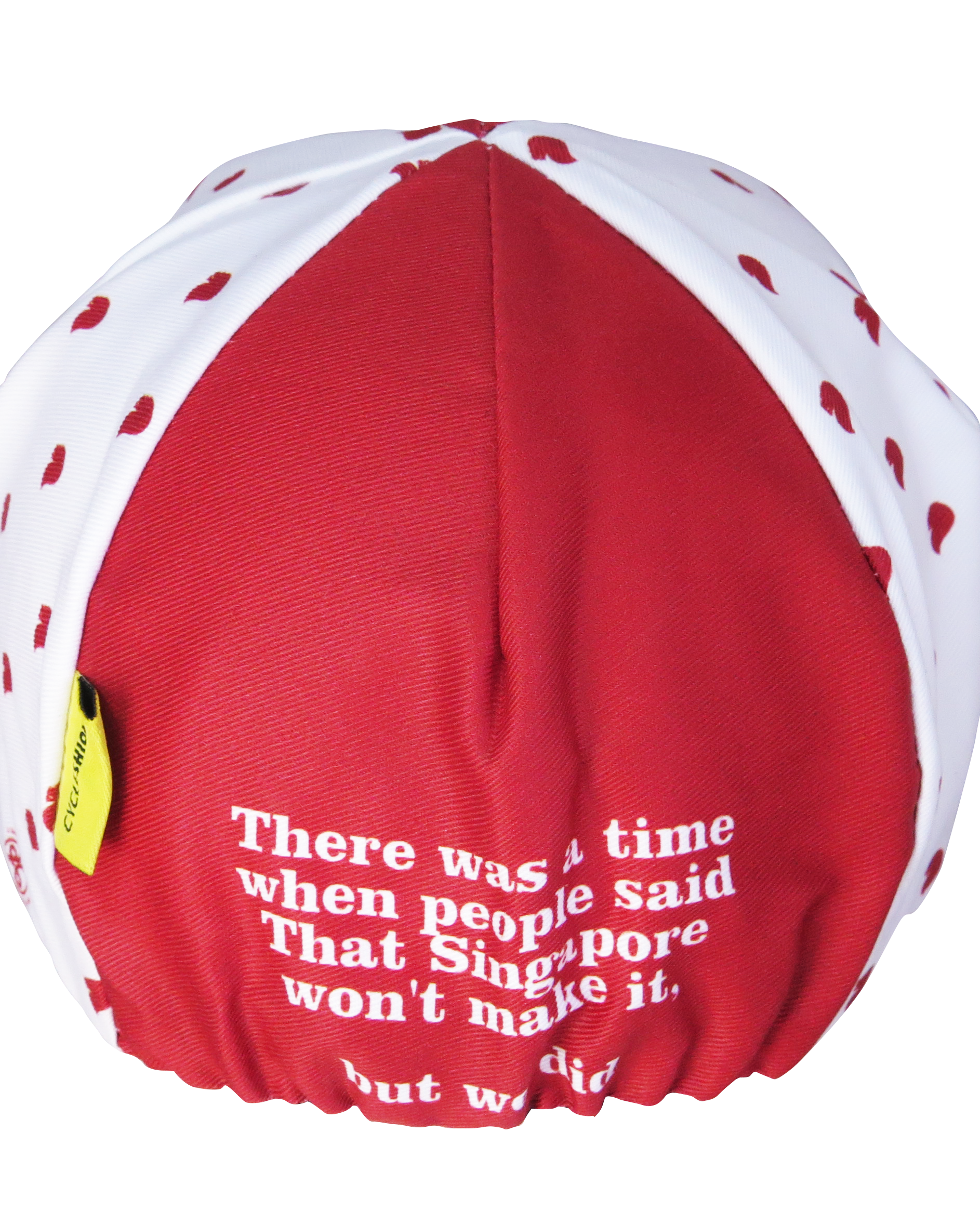 A DESIGN BY TAKACHYA | Cycling Cap - We are Singapore