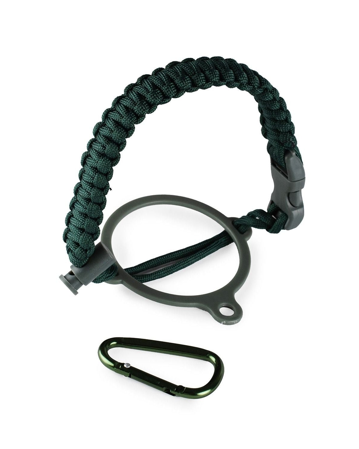 CROSSING | Paracord Bottle Carrier Strap W Carabiner