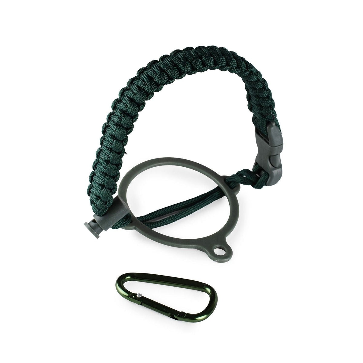 CROSSING | Paracord Bottle Carrier Strap W Carabiner