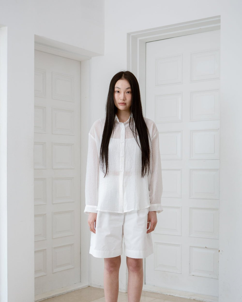 SAERO COLLECTIVE | Oreum Shirt V. 1 White