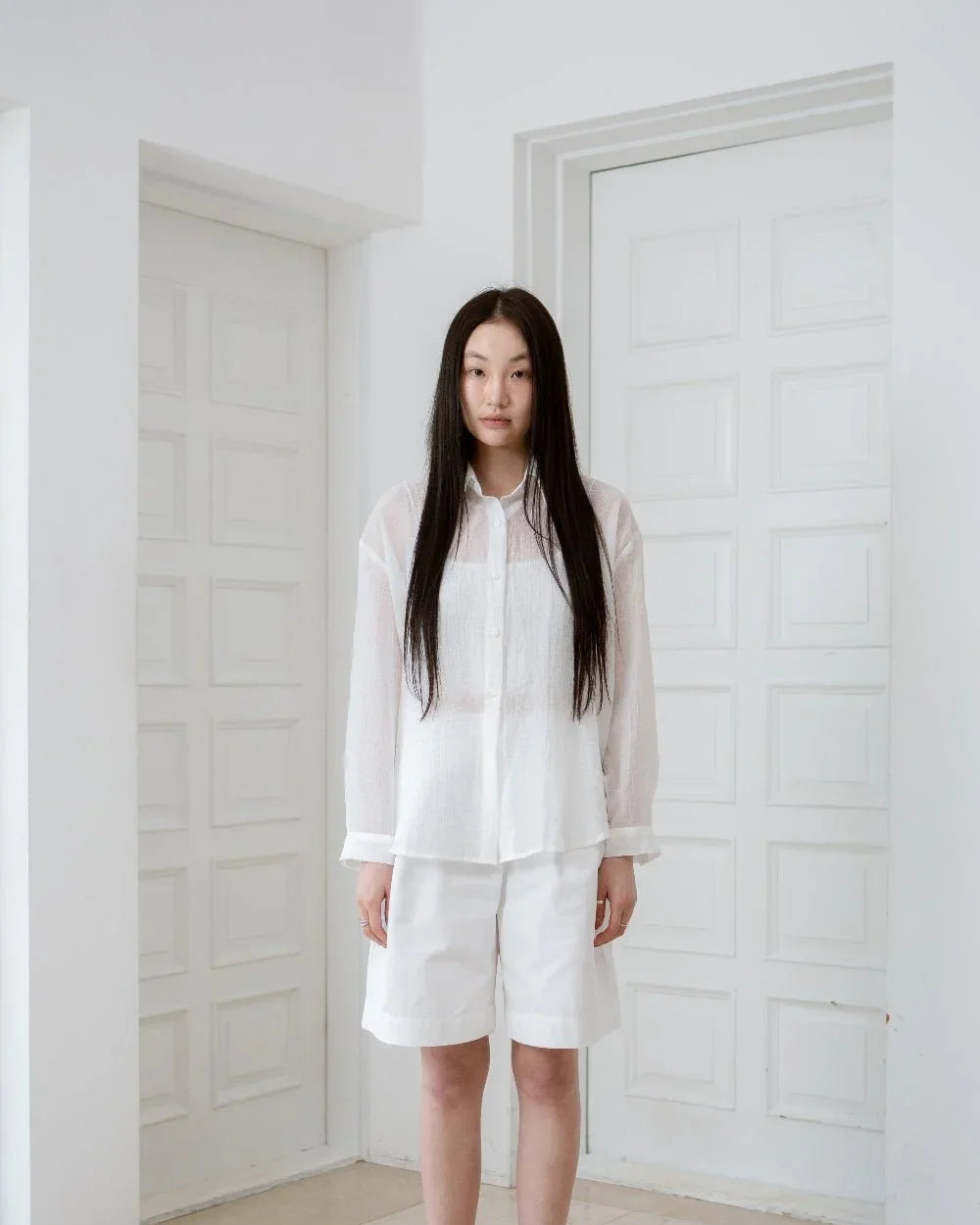 SAERO COLLECTIVE | Oreum Shirt V. 1 White