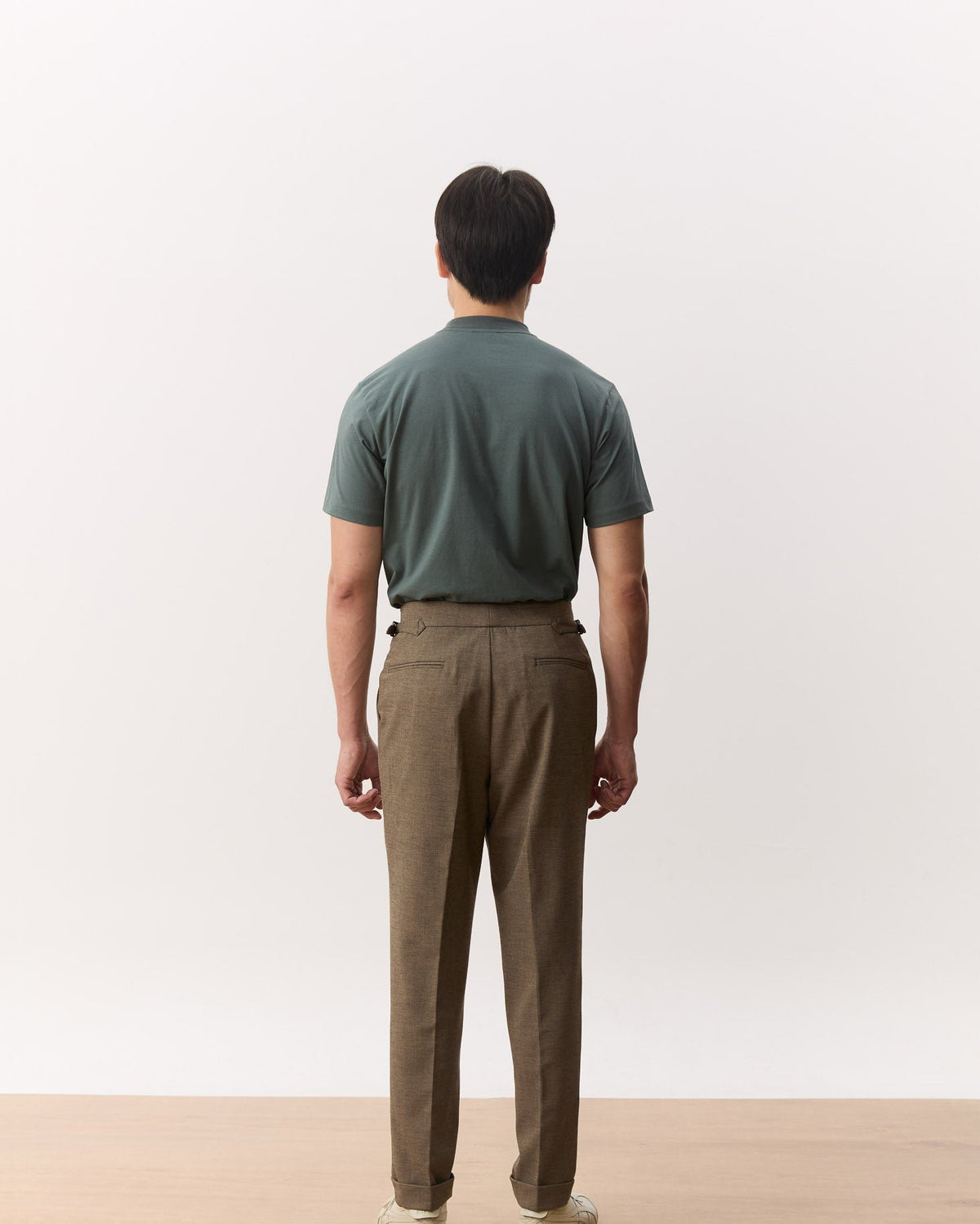 HOUSE OF ANON | Arlo Mock Neck Tee, Jersey