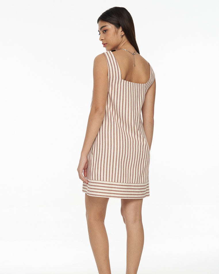 DRESSINGPAULA | Striped Shift Dress