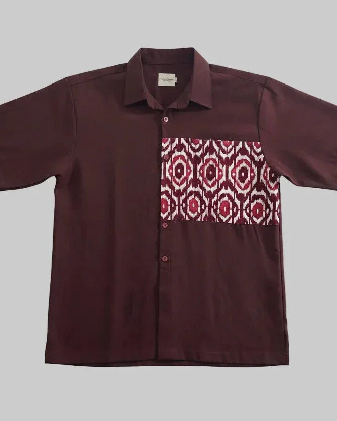 NYANA NYANA | Camp Shirt Batik Patchwork