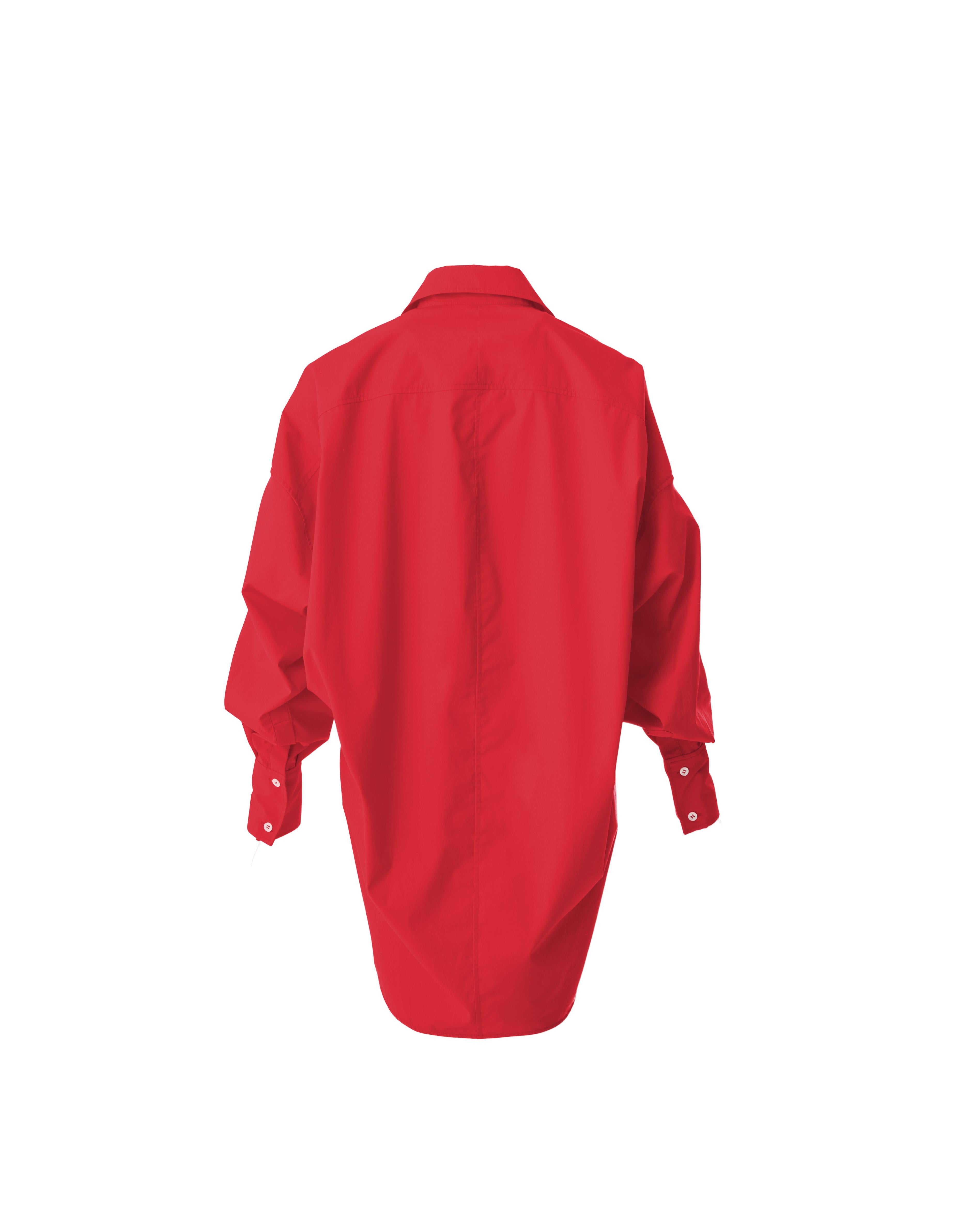 LAYERPLAN | Cirrus Pieced Oversized Shirt Layers