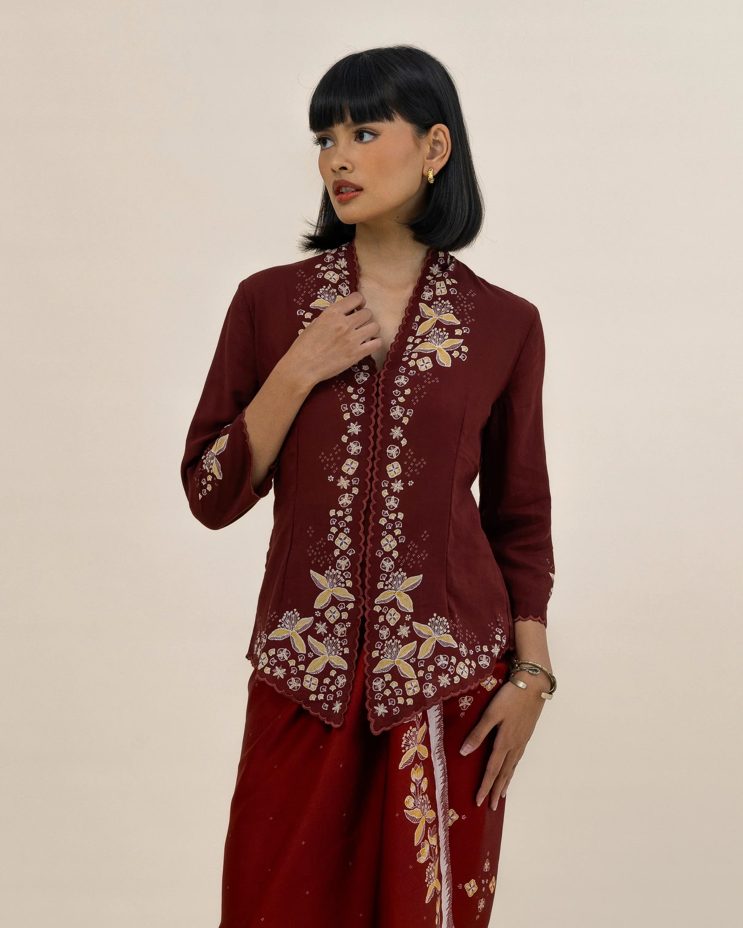 SUKKHA CITTA | SERIBU BUNGA - Kebaya Top