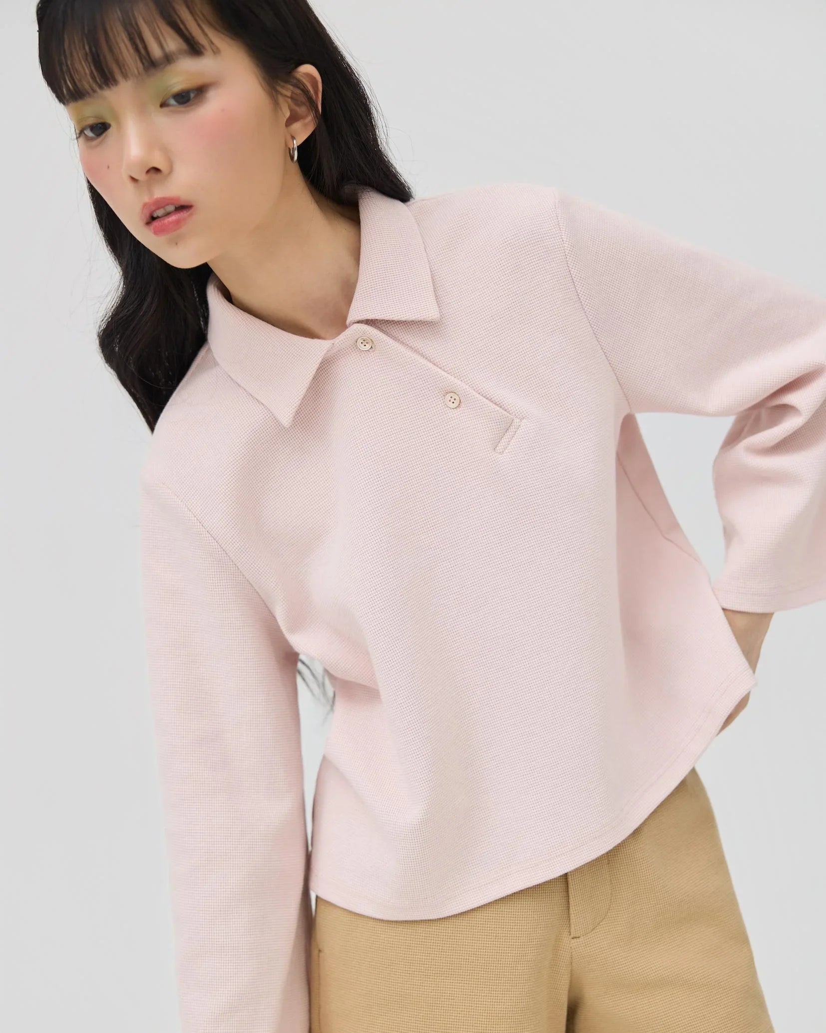 3EIGHTH | Yuru Knit Shorts Khaki