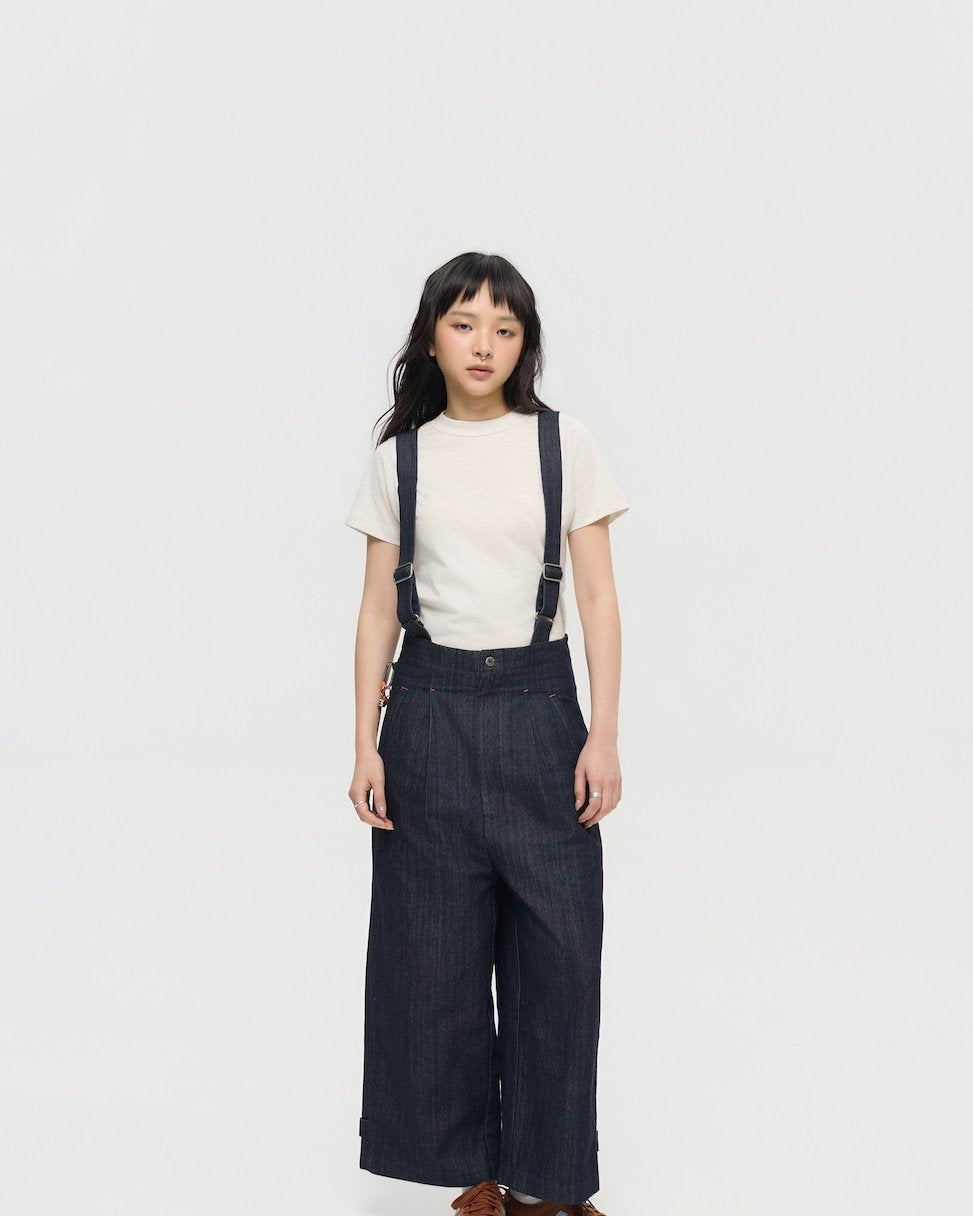 3EIGHTH | Barun Trousers in Slub Denim by Kaihara Japan