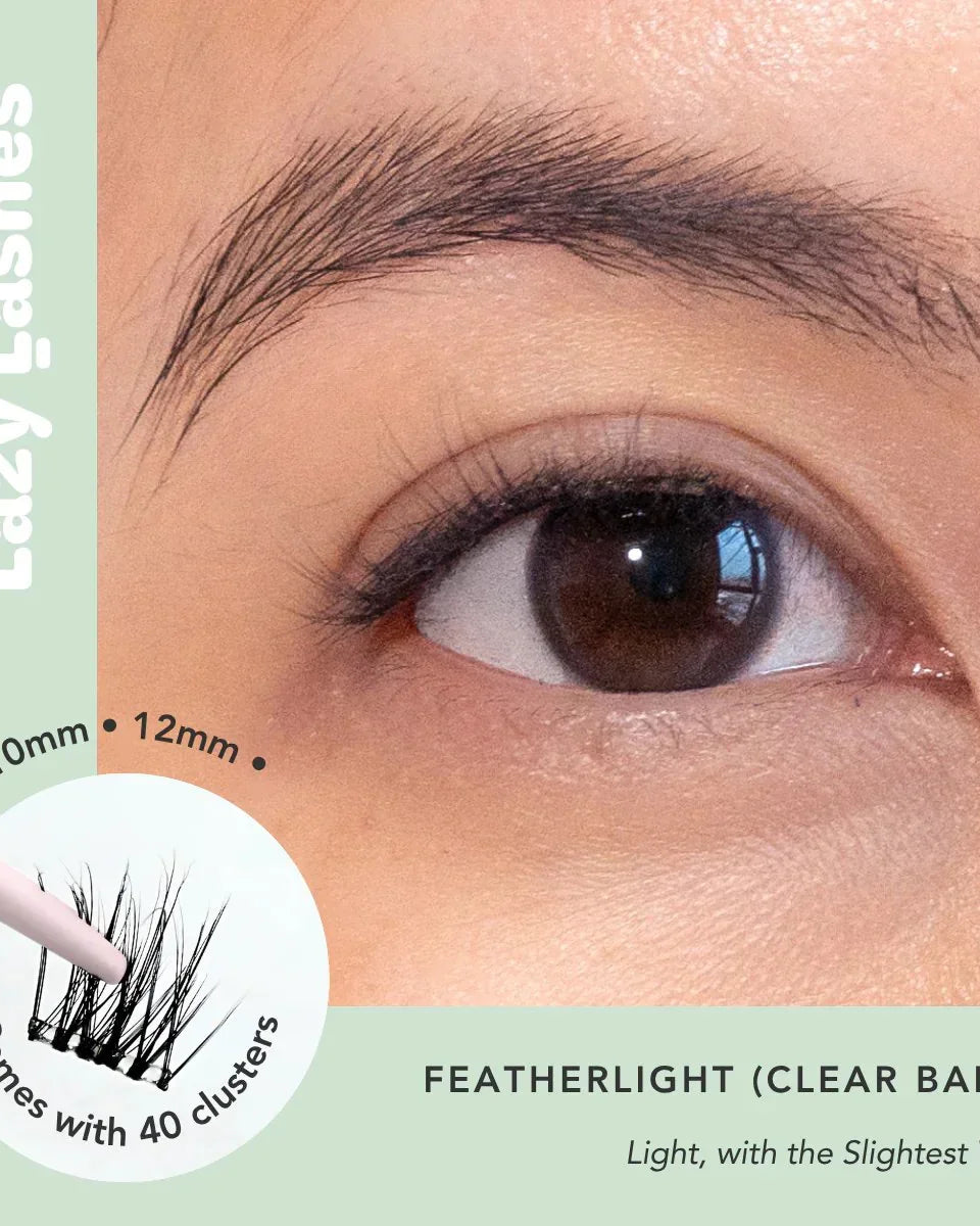NODSPARK | Clear Band Everyday Featherlight Lazy Lashes