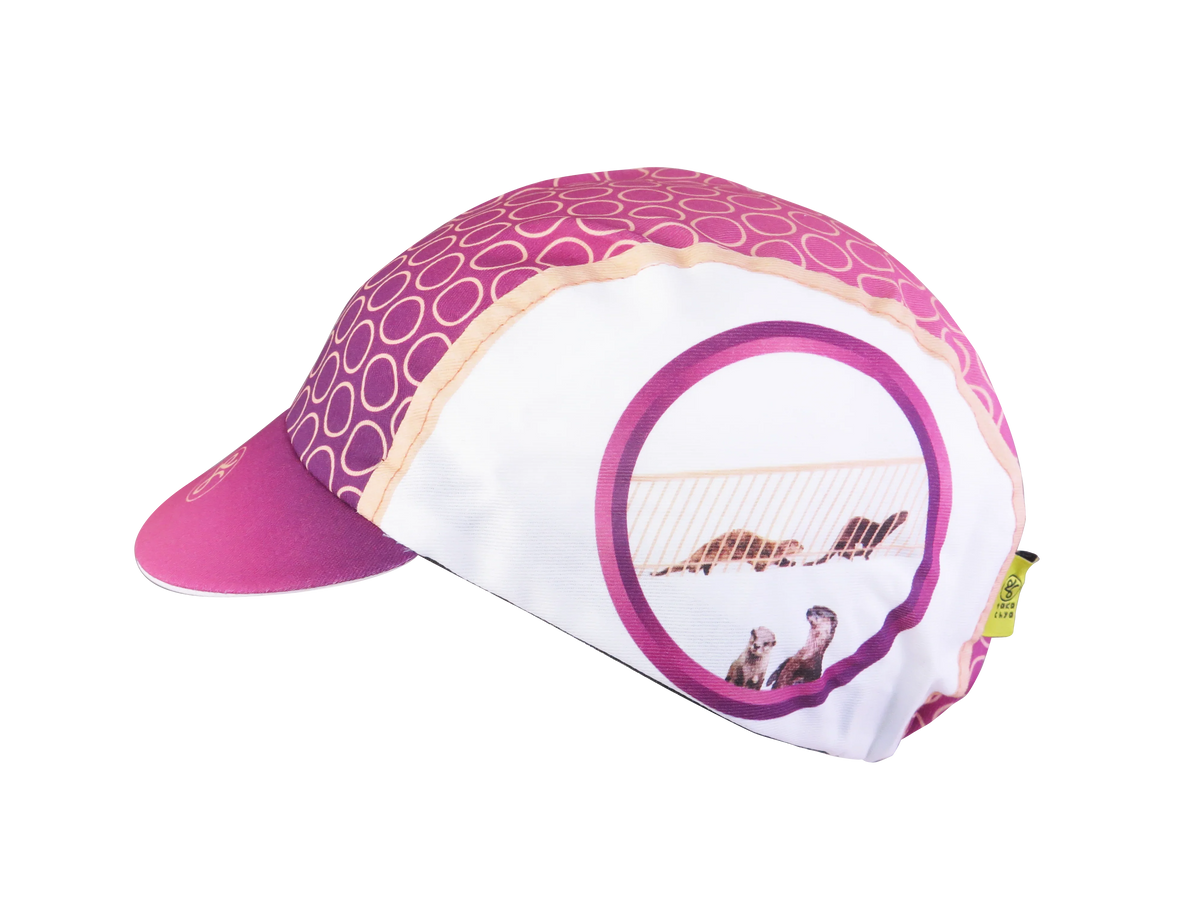 A DESIGN BY TAKACHYA | Cycling Cap - Voideck Animals Otter