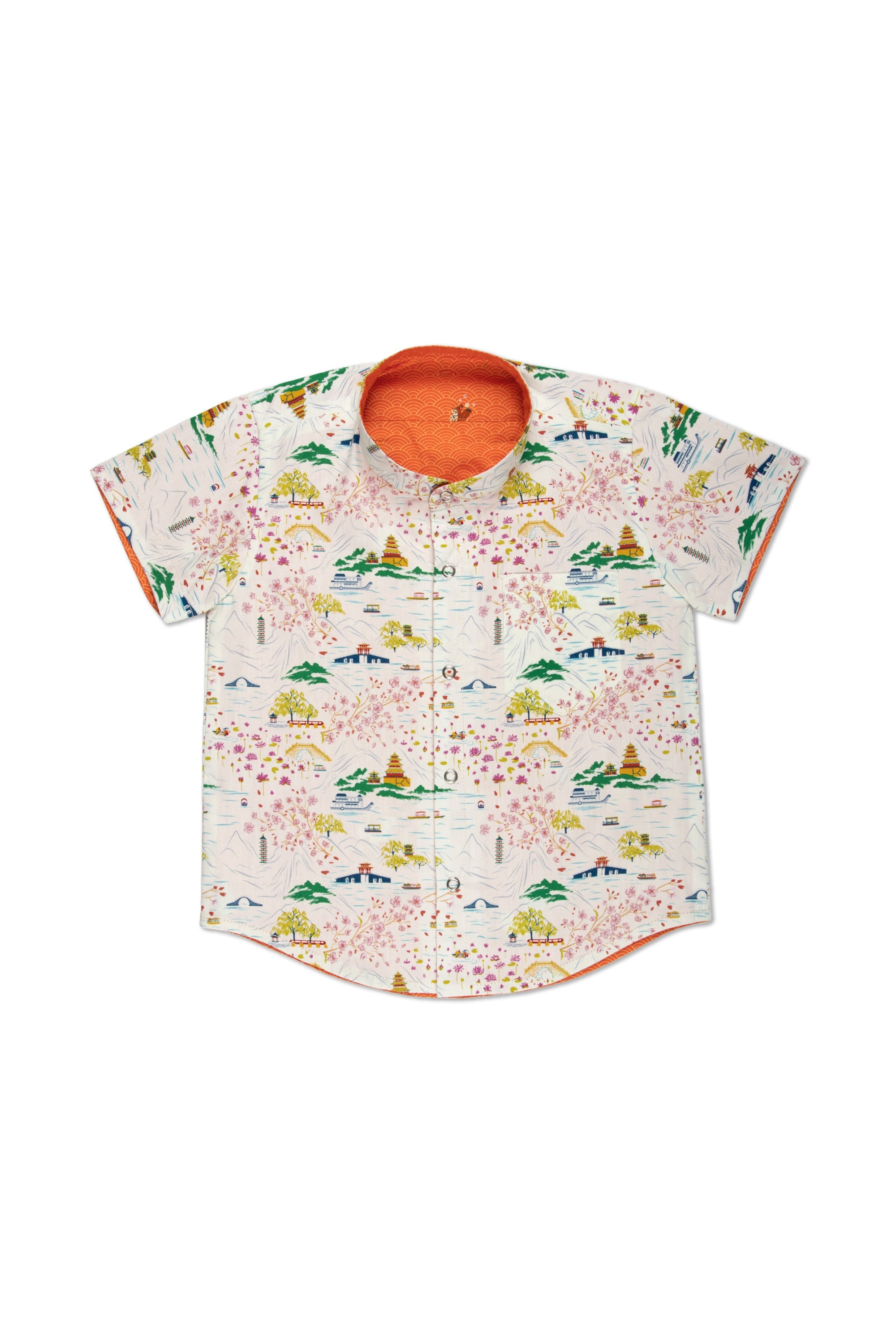 MAISON Q | Little Cavalry Reversible Shirt