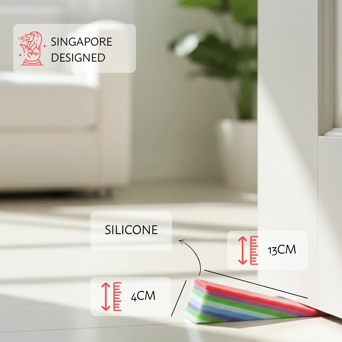NOM | Jiu Ceng Gao & Agar Agar Doorstop Set (Set of 2)