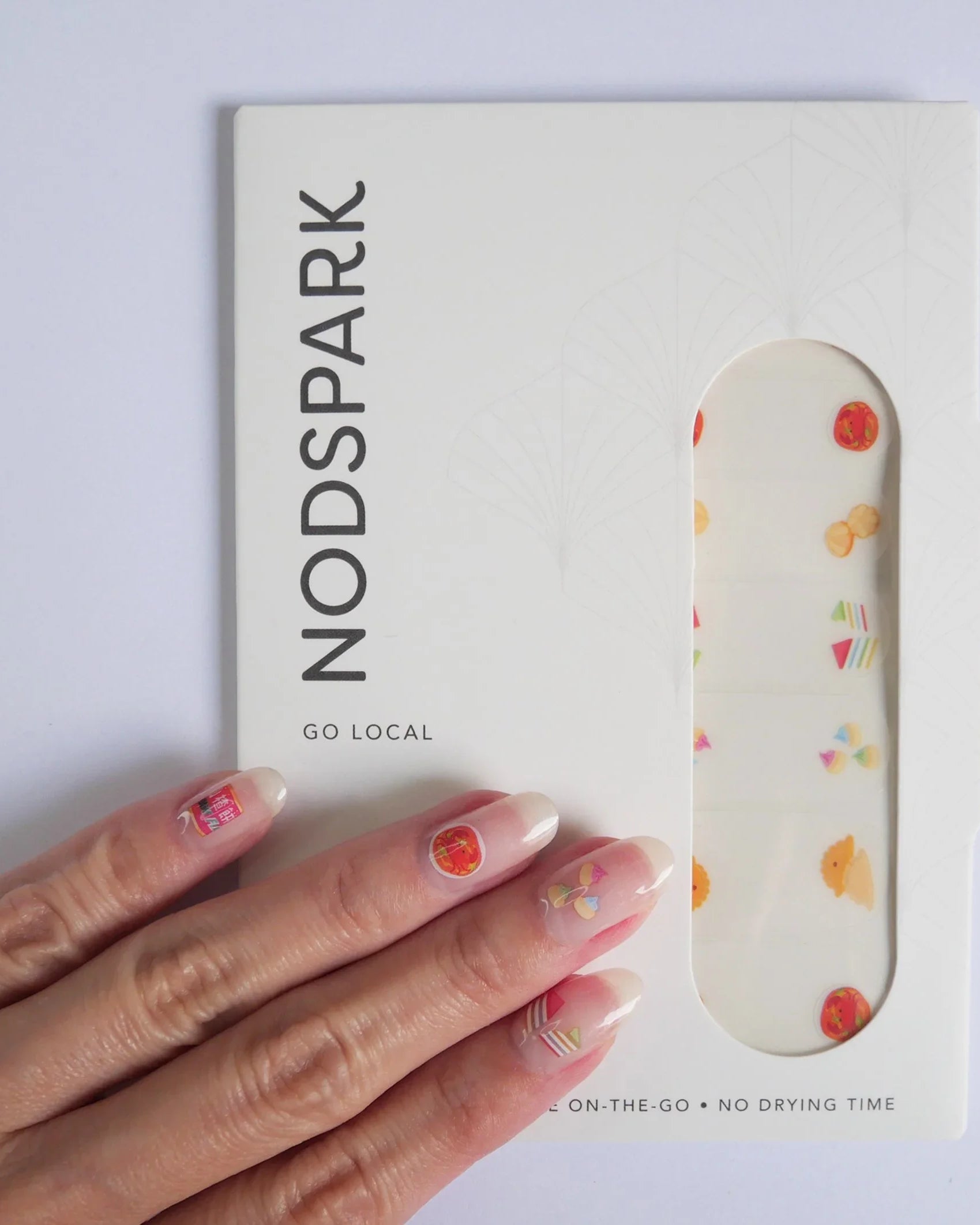 NODSPARK | Shiok Ah! Nail Wrap Manicure