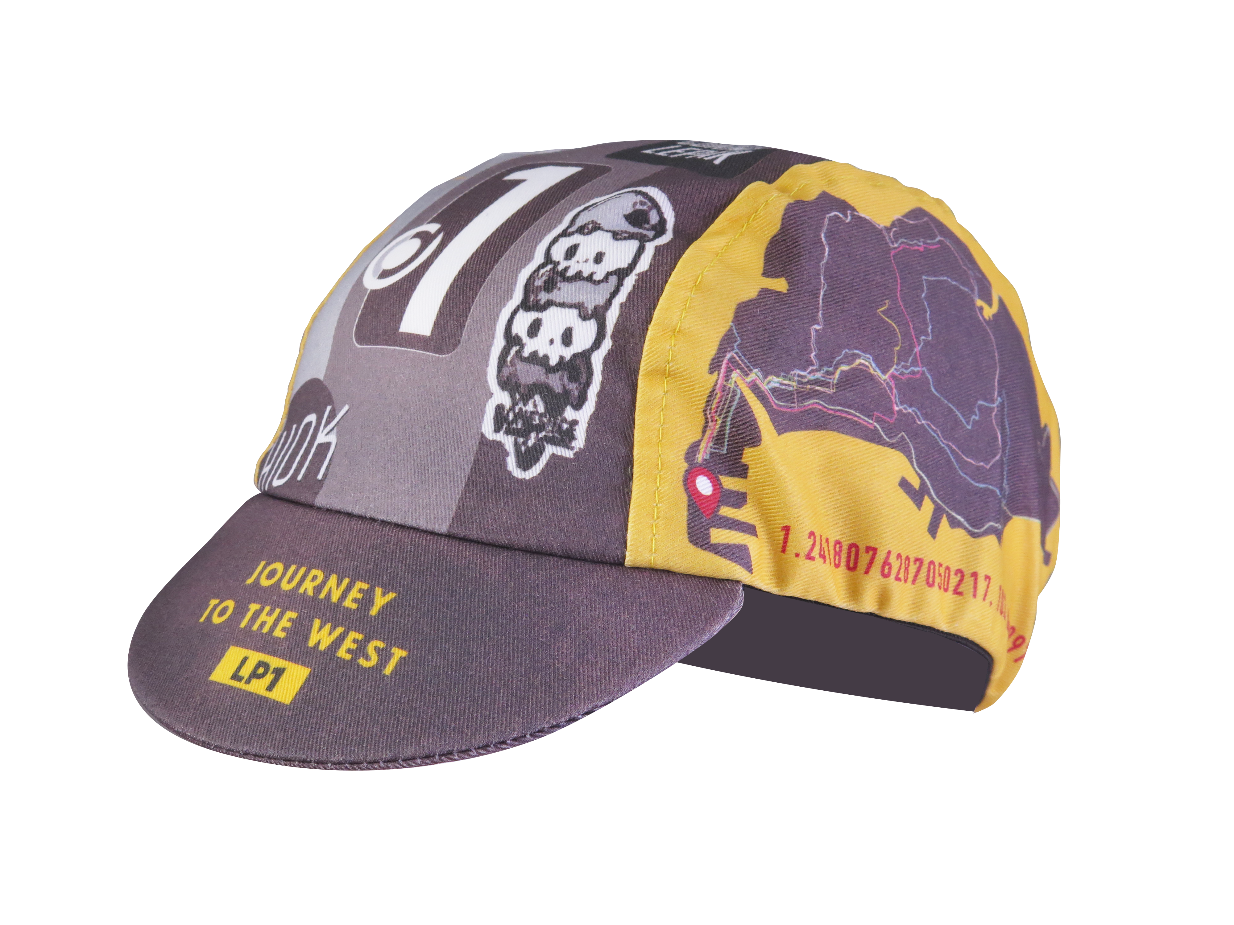 A DESIGN BY TAKACHYA | Cycling Cap - Mission to Tuas Grayscale