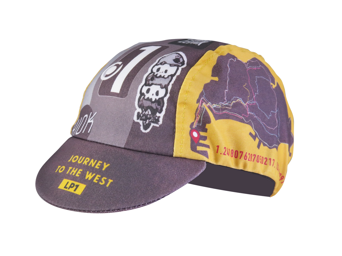 A DESIGN BY TAKACHYA | Cycling Cap - Mission to Tuas Grayscale