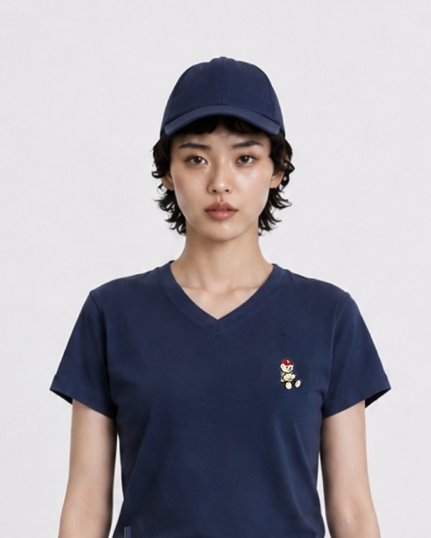 SPARROW GREEN | VIN V-Neck Tee