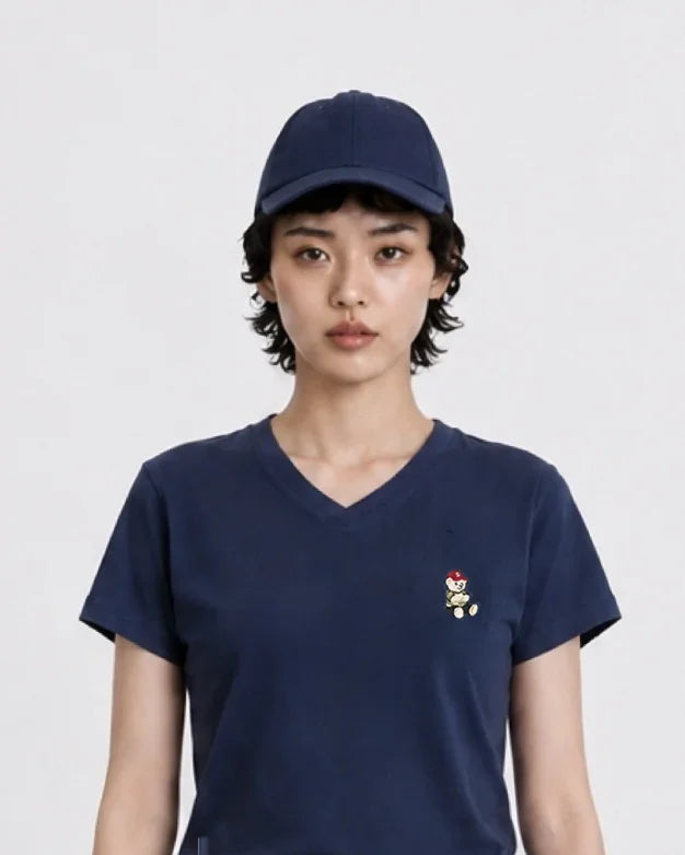 SPARROW GREEN | VIN V-Neck Tee