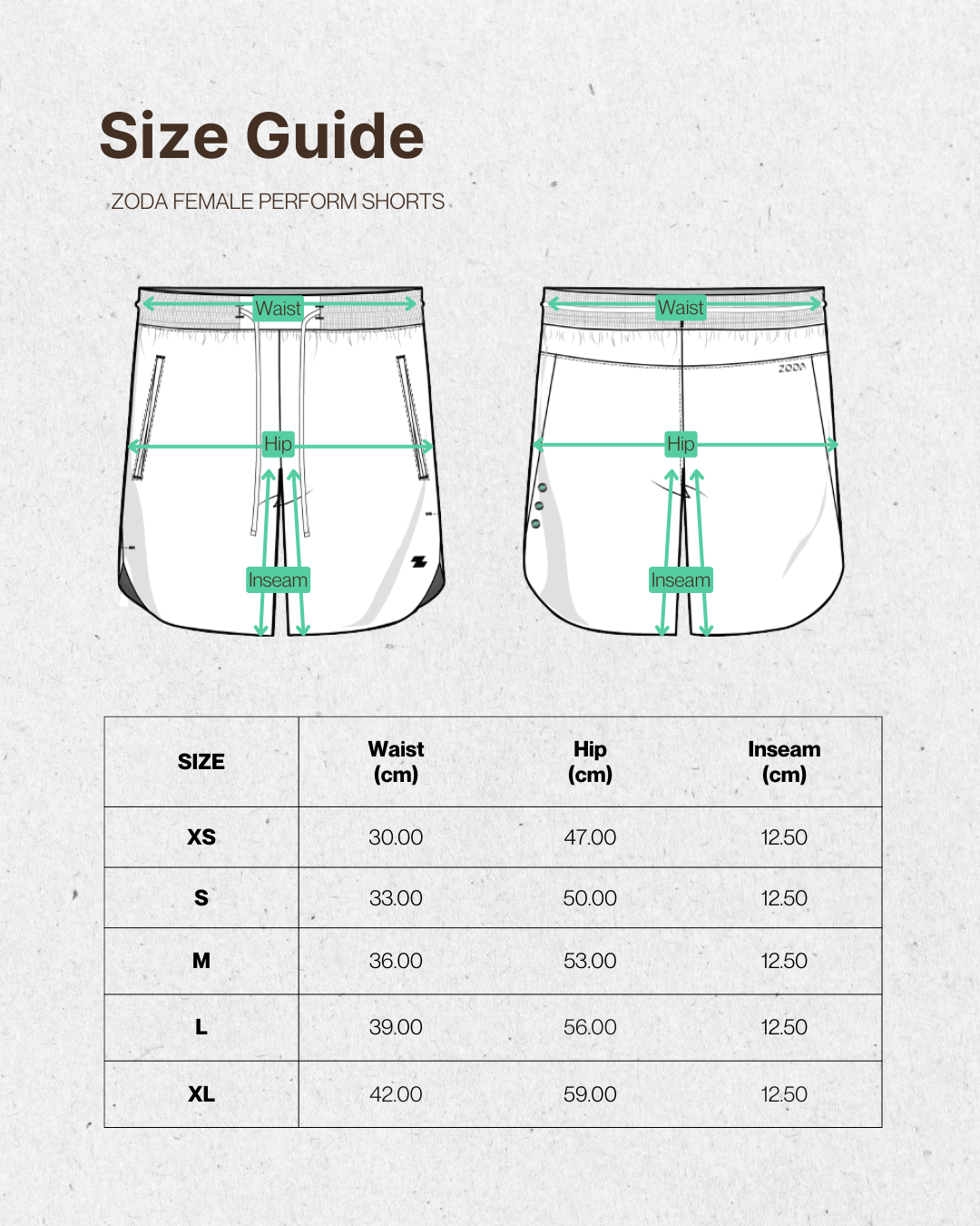 ZODA | Perform Shorts F 5"