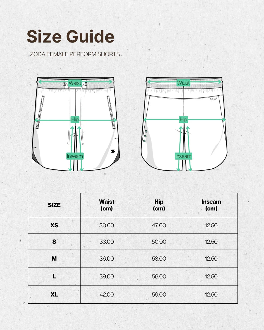 ZODA | Perform Shorts F 5"