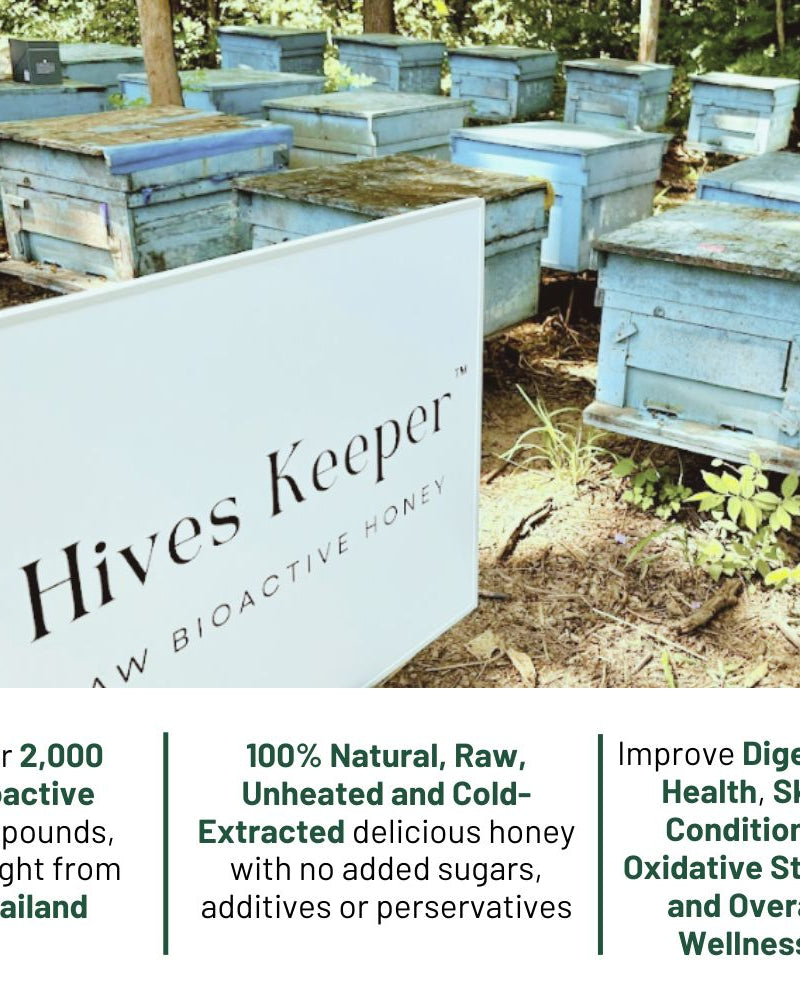 HIVES KEEPER | Infused Raw Honey (with Gift Box) - Teh Tarik Infused Raw Honey (Singapore Honey Edition)