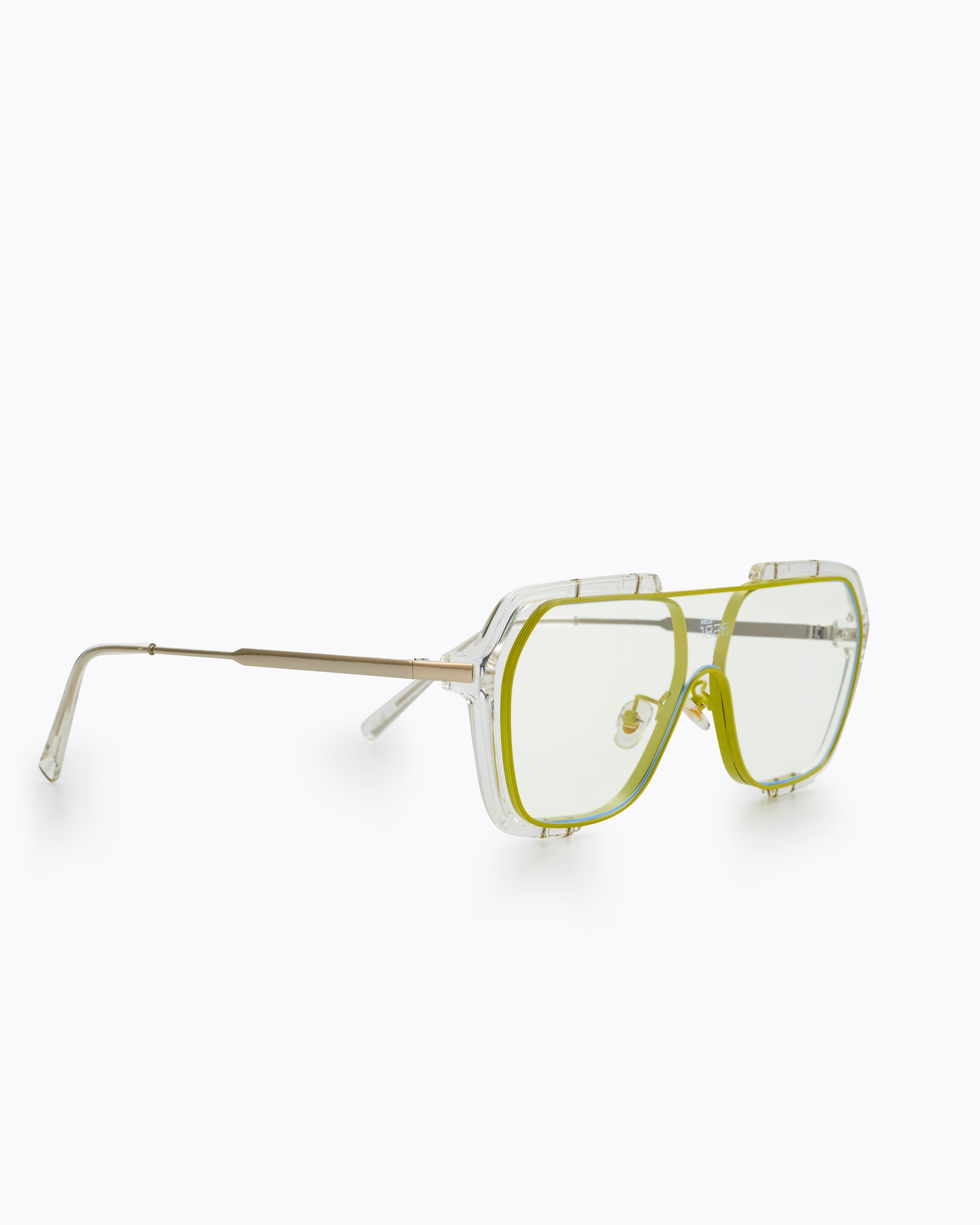 PROJECTWEAR | Cardwell Sunglasses Green/Clear