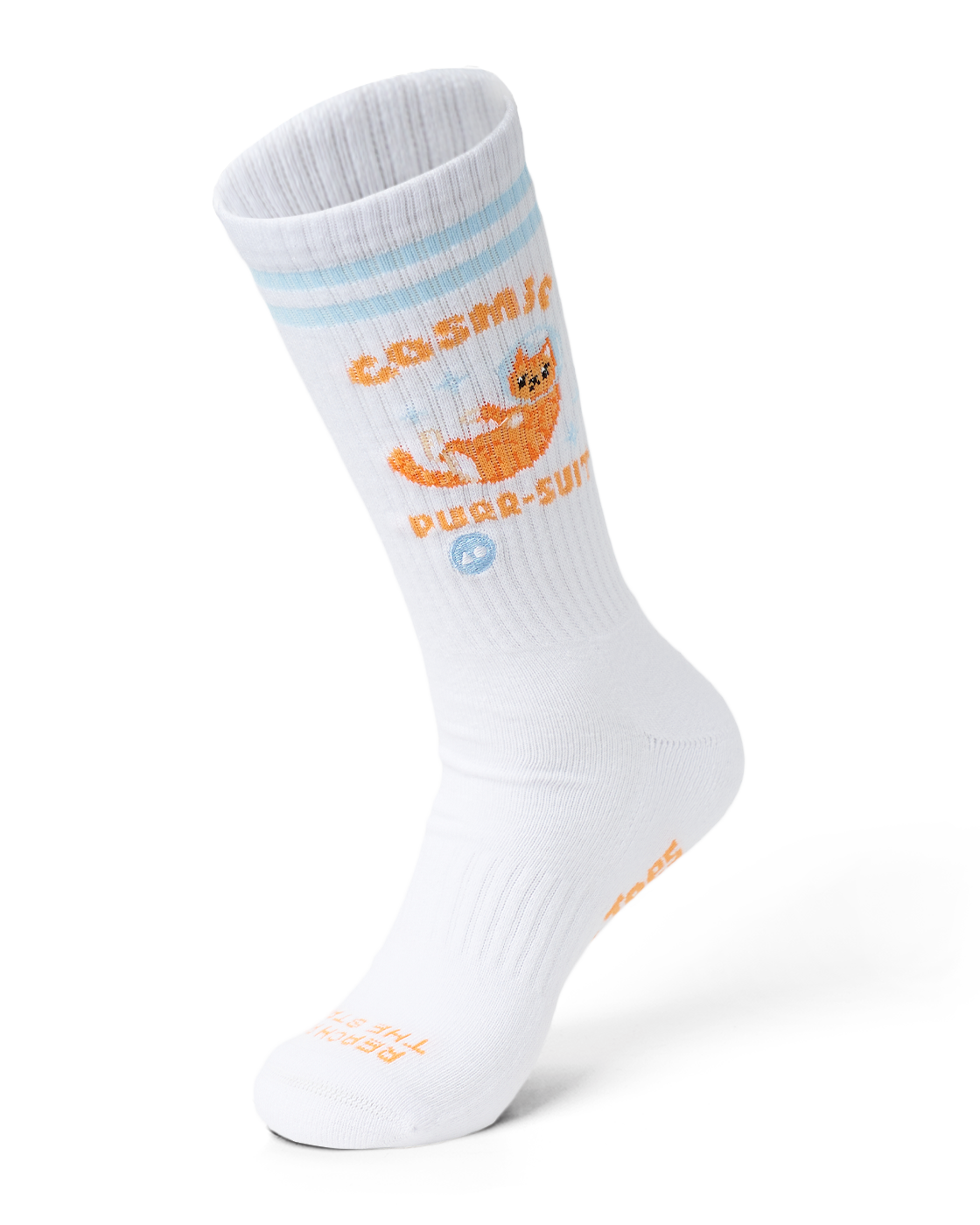 TALKING TOES | Cosmic Kitten Athletic Sock