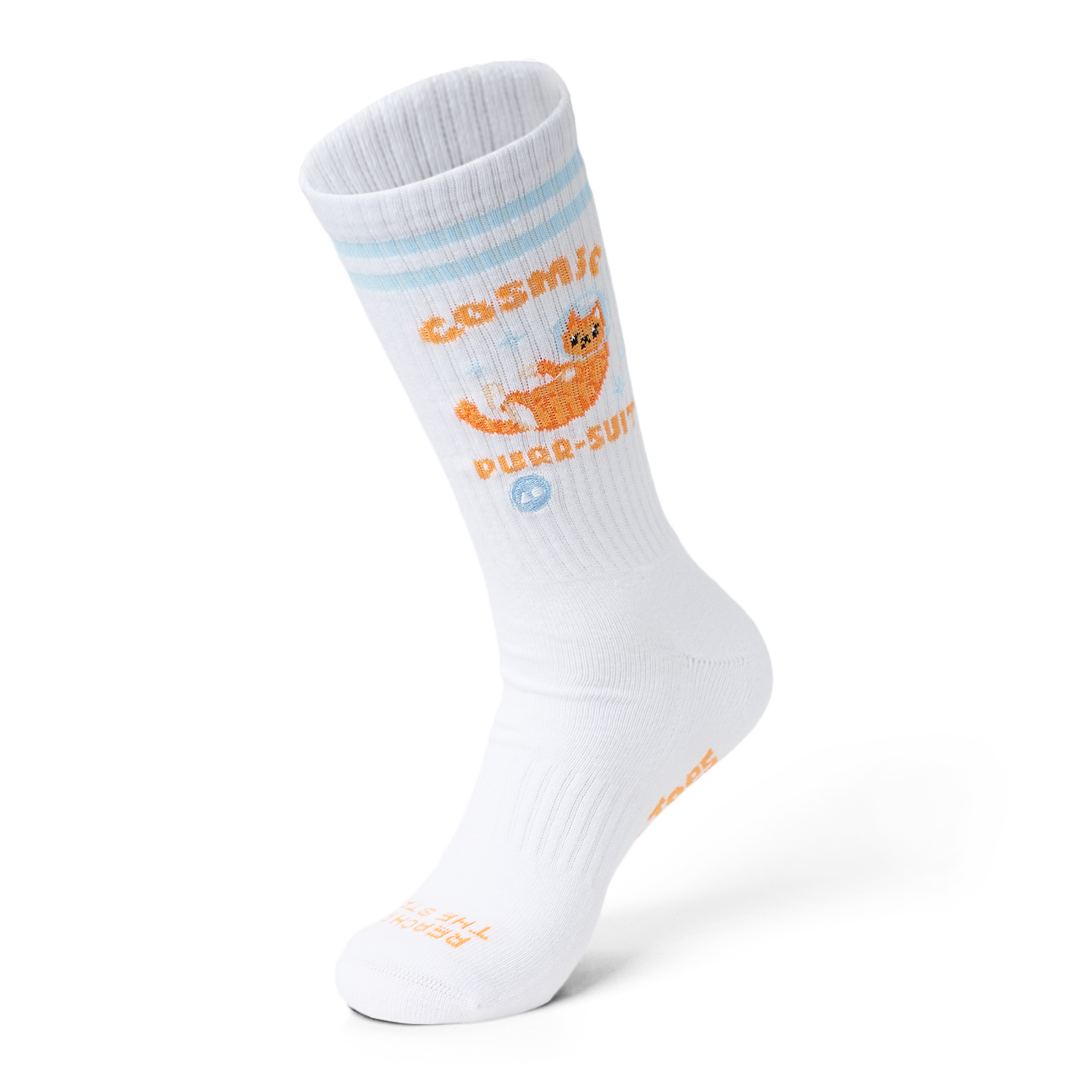 TALKING TOES | Cosmic Kitten Athletic Sock