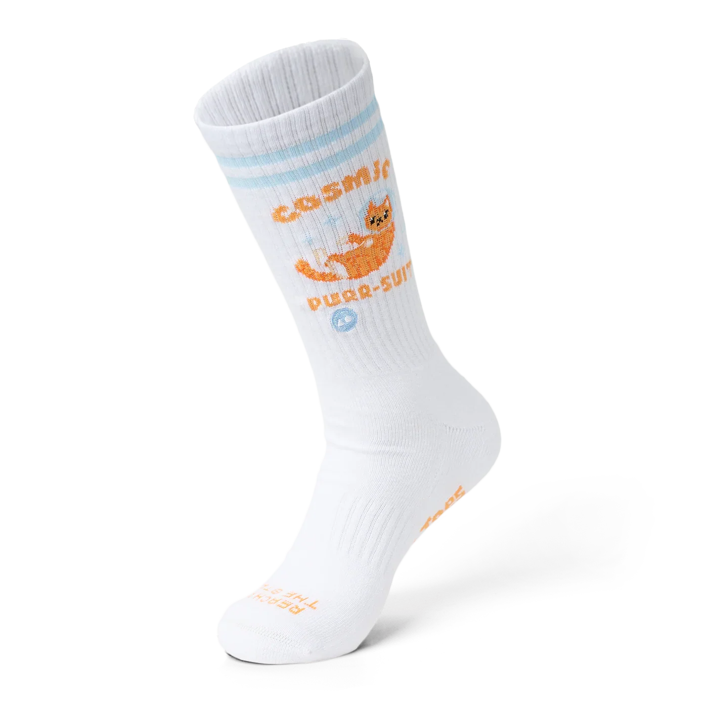 TALKING TOES | Cosmic Kitten Athletic Sock